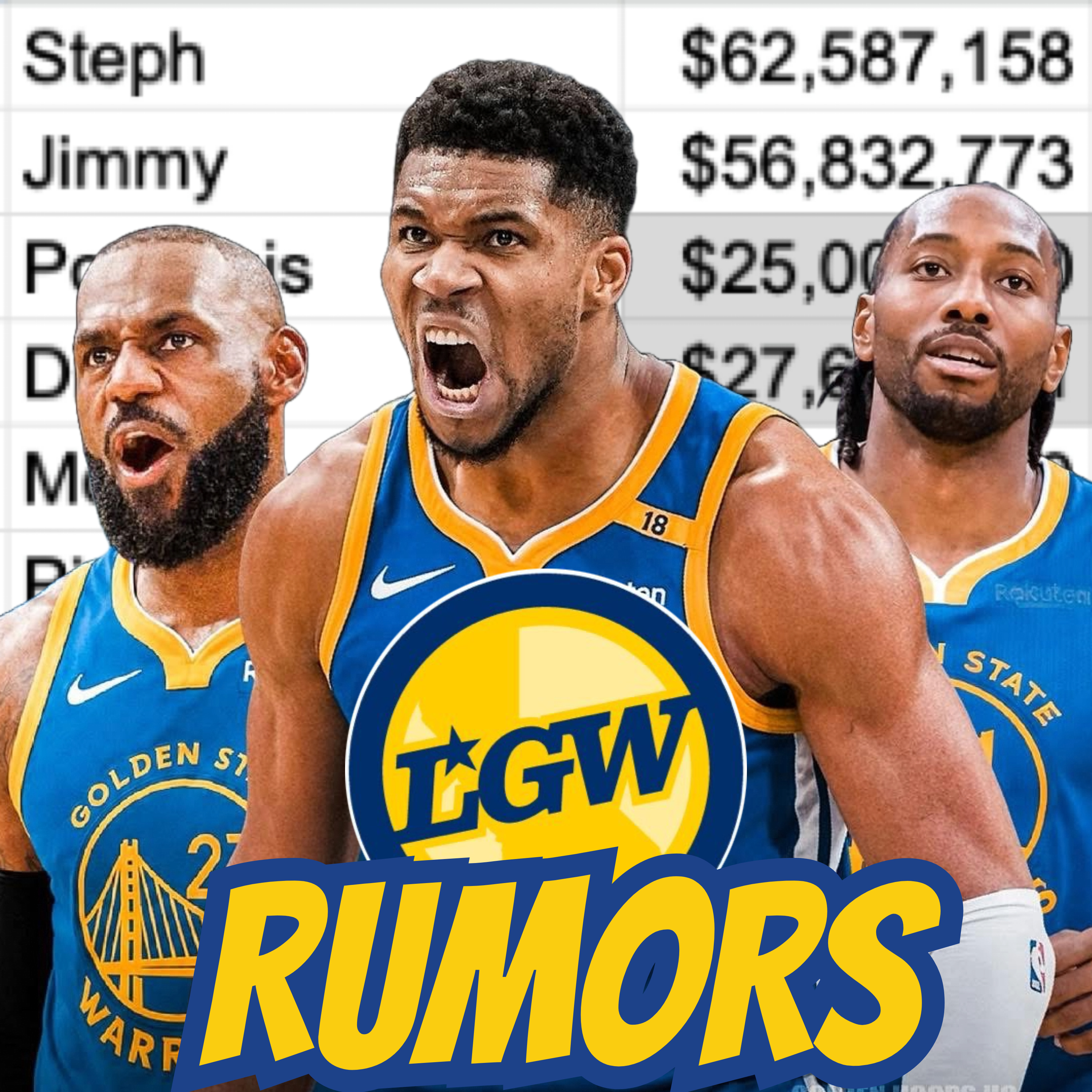 Warriors Rumor Roundup 🚨 Giannis, Kawhi, Sexton, Simons & Pick #11 episode artwork