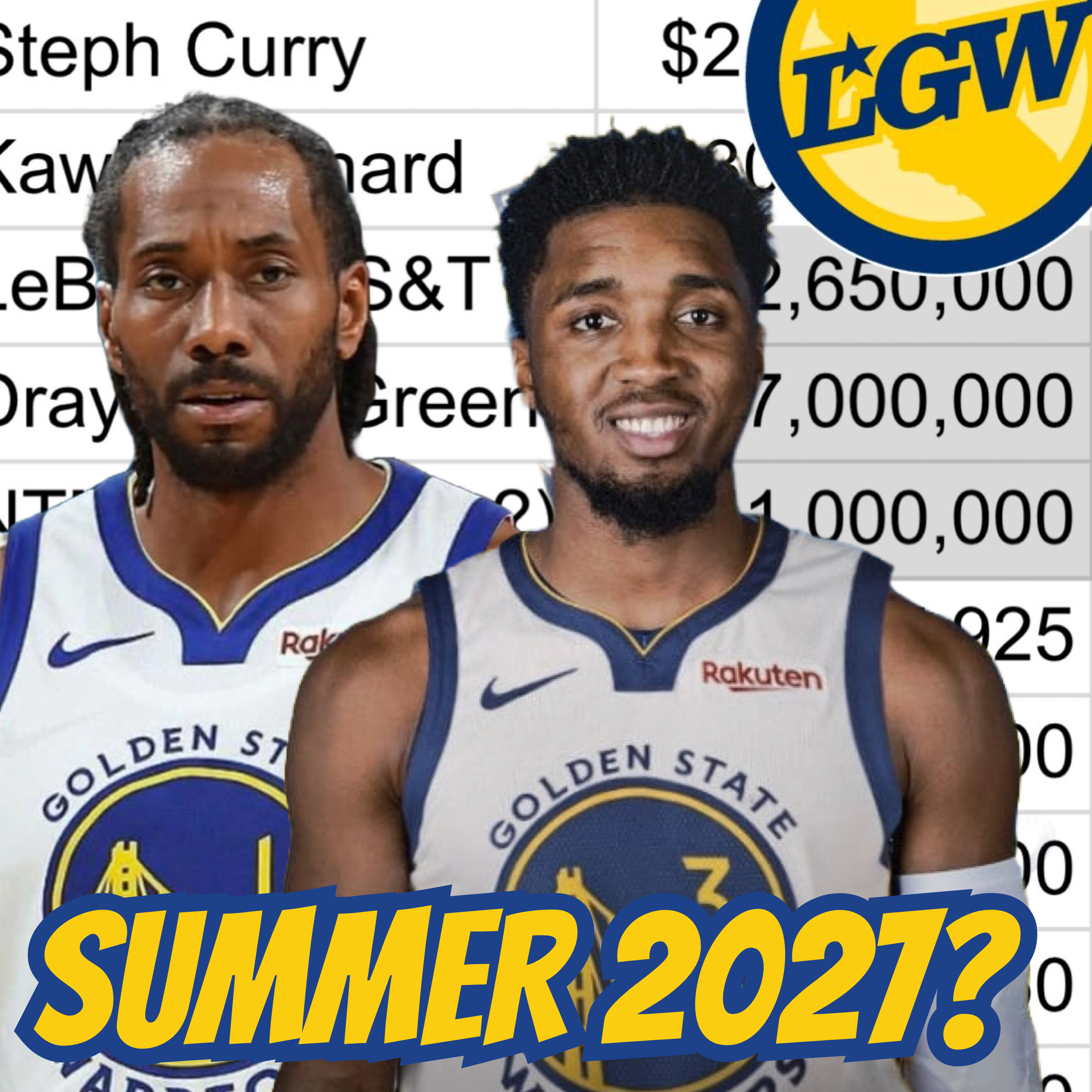Summer 2027 Cap Sheet: Can the Warriors Still Chase Donovan Mitchell? (Even If After Kawhi + LeBron) episode artwork