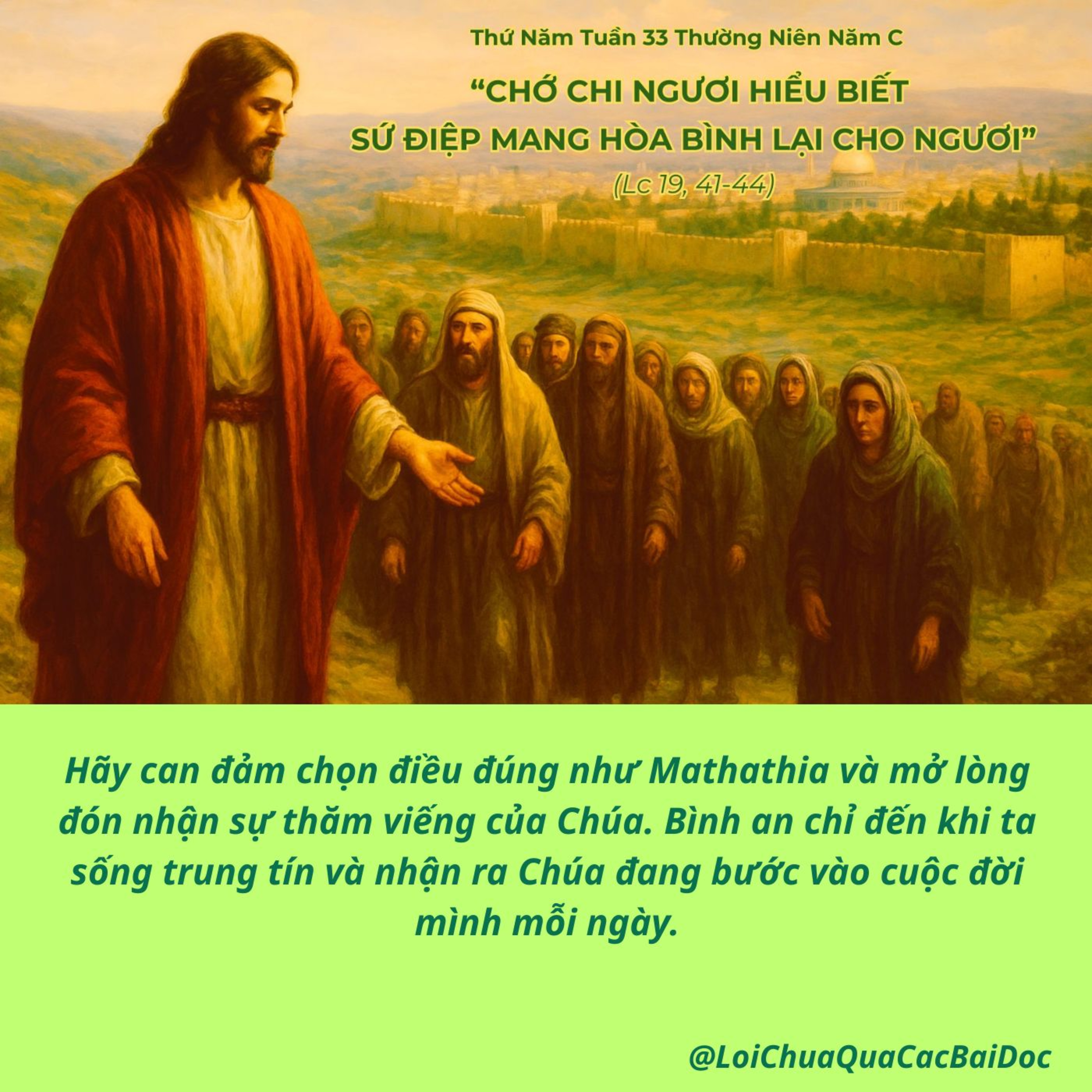 📖 [20/11/2025] Lời Chúa Thứ Năm – Tuần XXXIII Thường Niên (Năm C) episode artwork