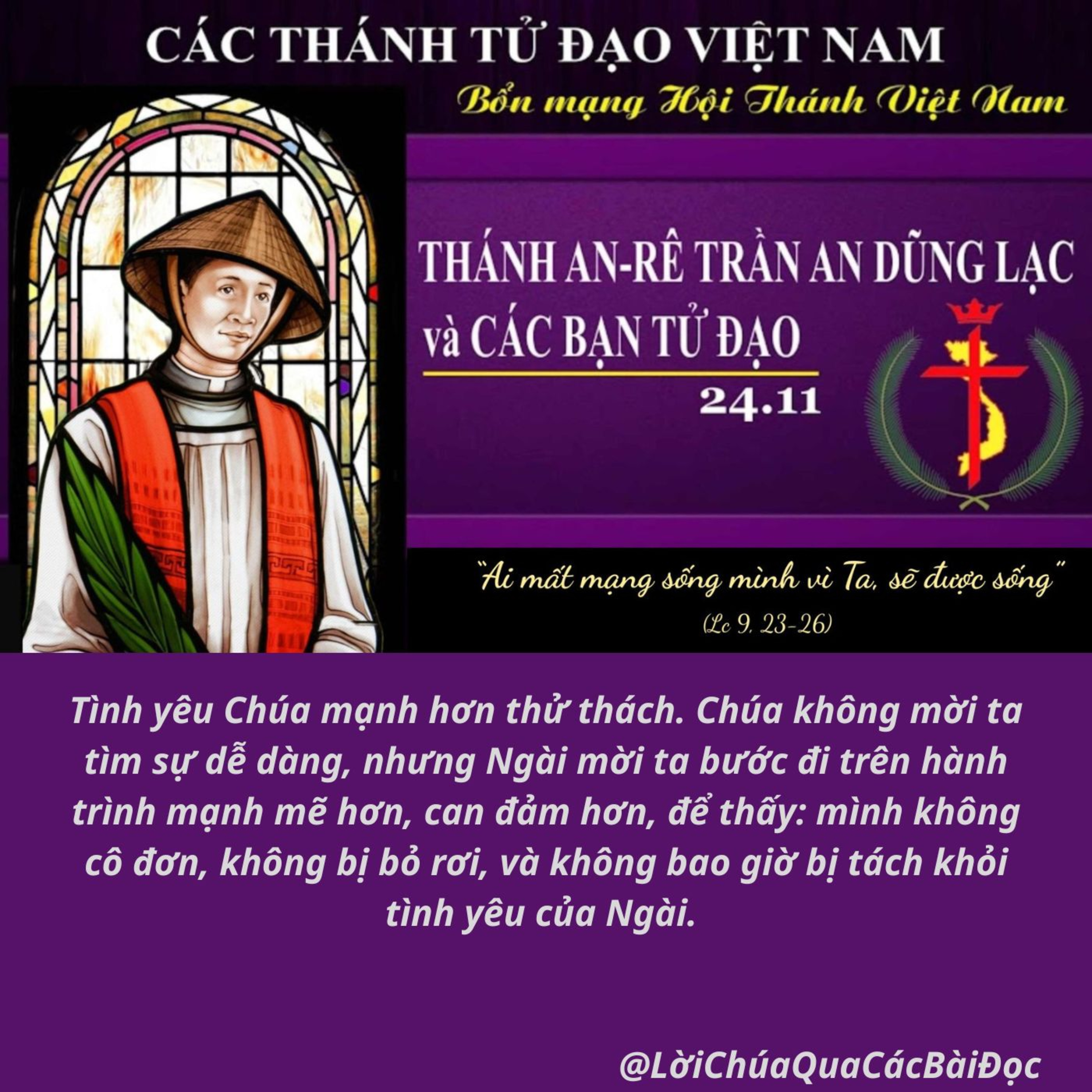 [24/11/2025] Lời Chúa Thứ Hai – Tuần XXXIV Thường Niên (Năm C), Các Thánh Tử Đạo Việt Nam episode artwork