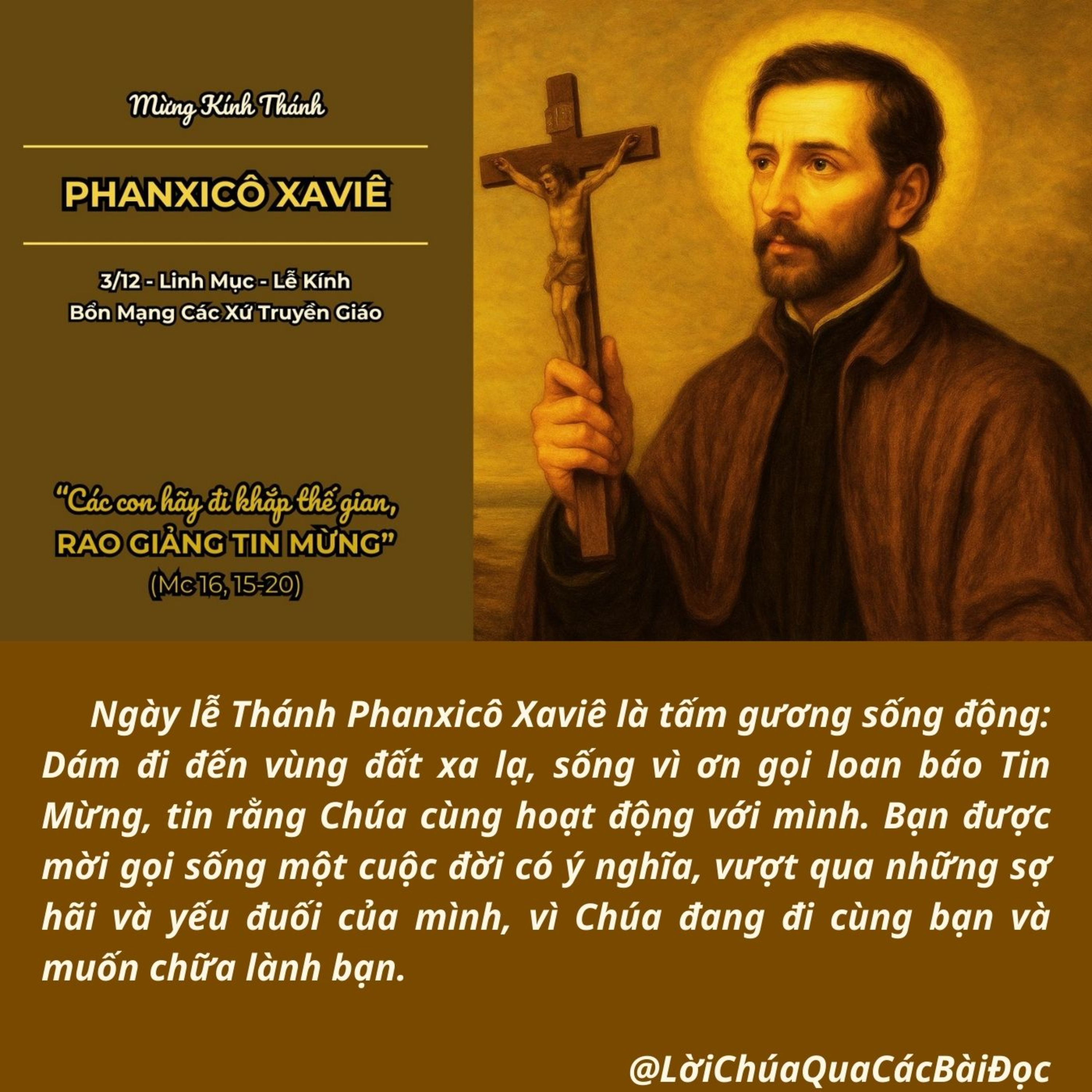 [03/12/2025] Lời Chúa Thứ Tư – Tuần I Mùa Vọng (Năm A), Thánh Phanxicô Xaviê episode artwork