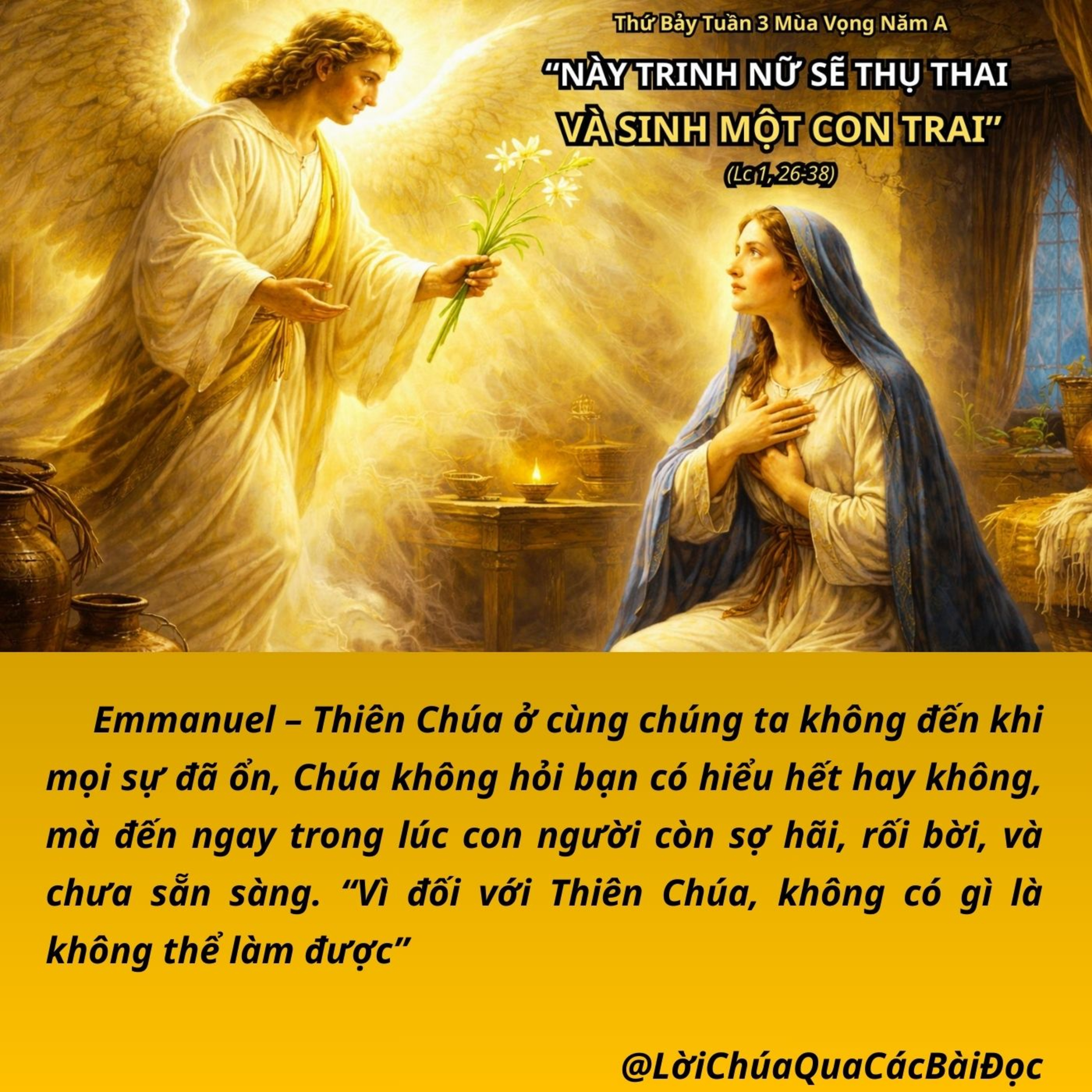 [20/12/2025] Lời Chúa Thứ Bảy – Tuần III Mùa Vọng (Năm A) episode artwork