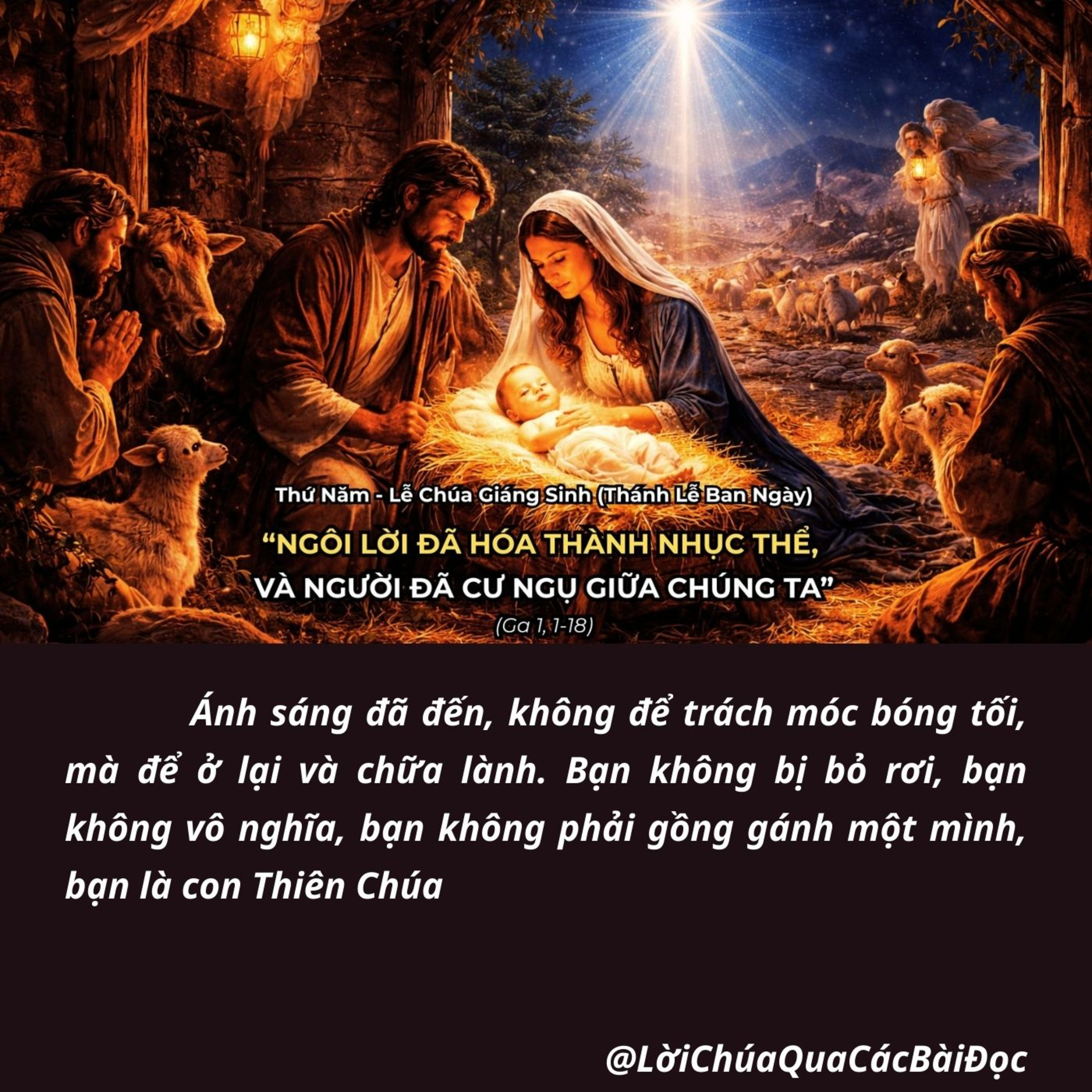 [25/12/2025] Lời Chúa Thứ Năm – Lễ Giáng Sinh (Thánh Lễ Ban Ngày) episode artwork