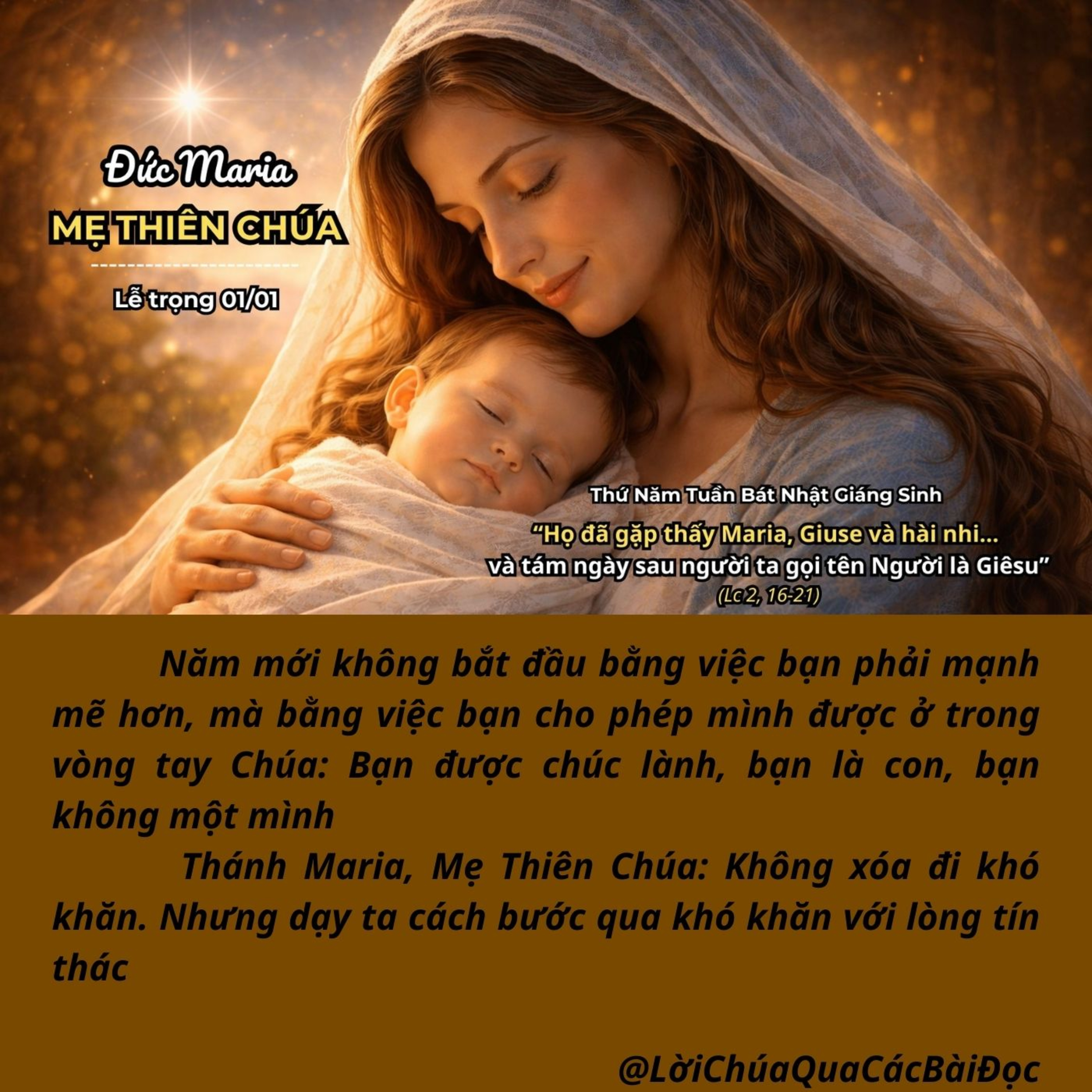 [01/01/2026] Lời Chúa Thứ Năm – Đức Maria Mẹ Thiên Chúa episode artwork