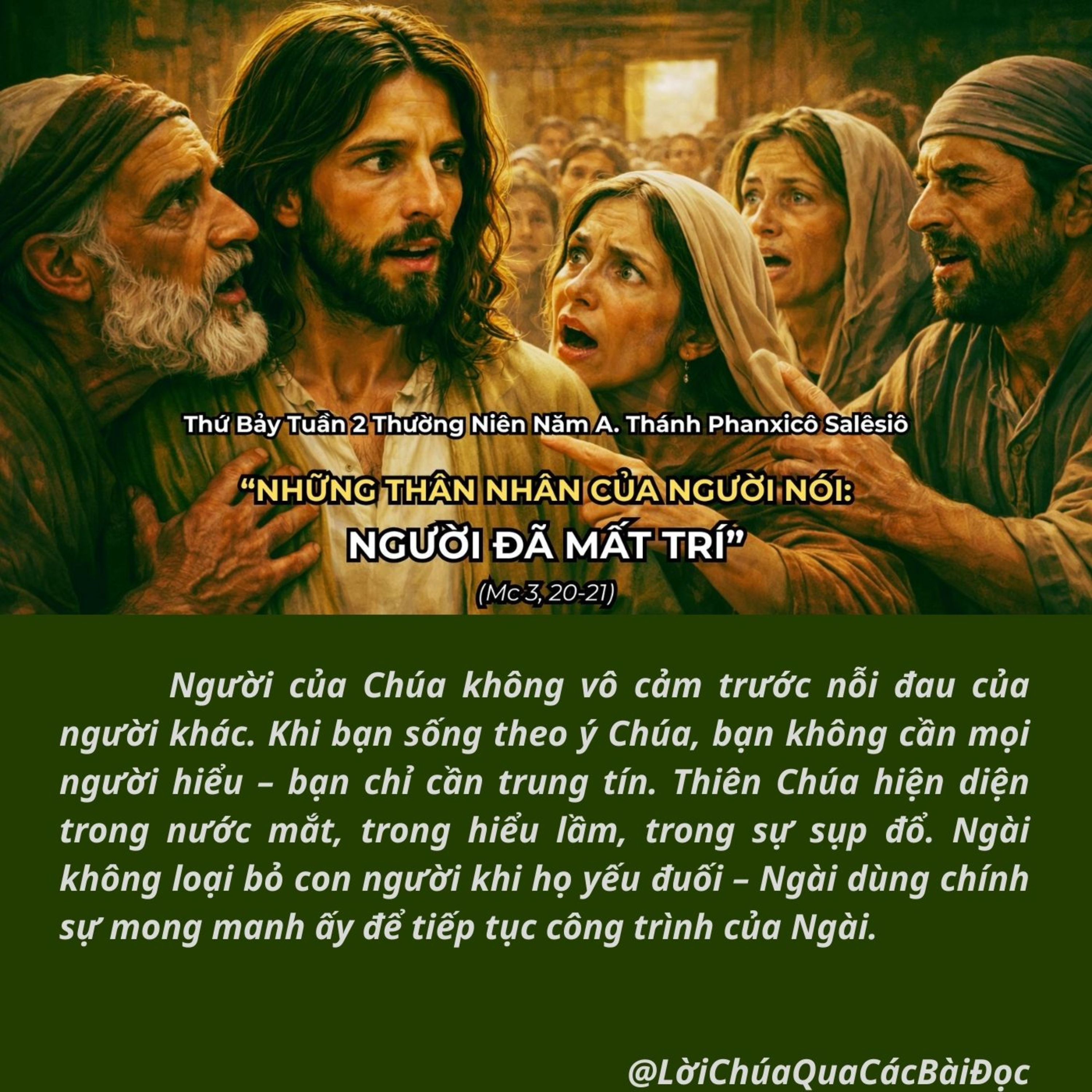 [24/01/2026] Lời Chúa Hôm Nay – Thứ Bảy Tuần 2 Thường Niên Năm A episode artwork
