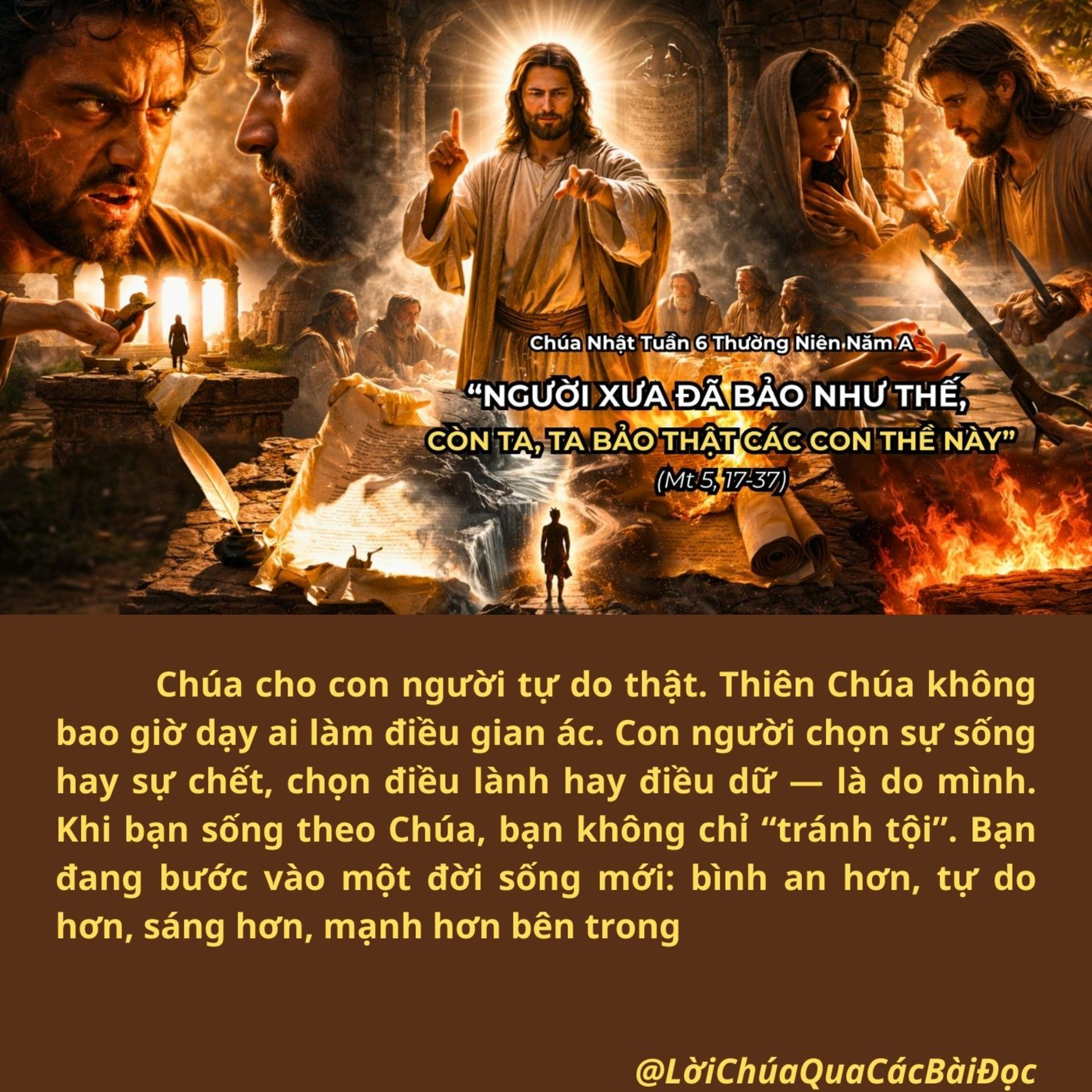 [15/02/2026] Lời Chúa Hôm Nay – Chúa Nhật Tuần 6 Thường Niên Năm A episode artwork