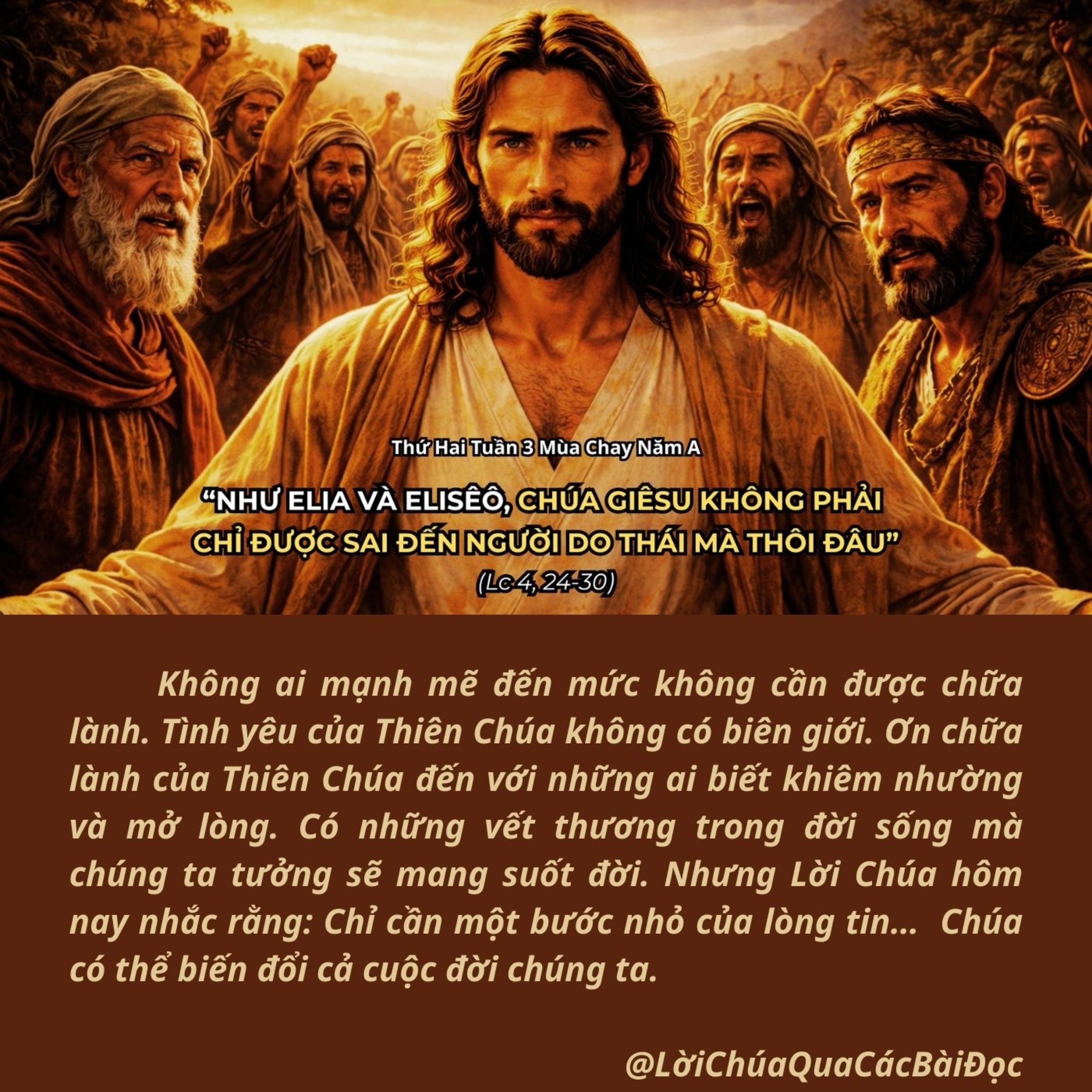 [09/03/2026] Lời Chúa Hôm Nay – Thứ Hai Tuần 3 Mùa Chay Năm A episode artwork