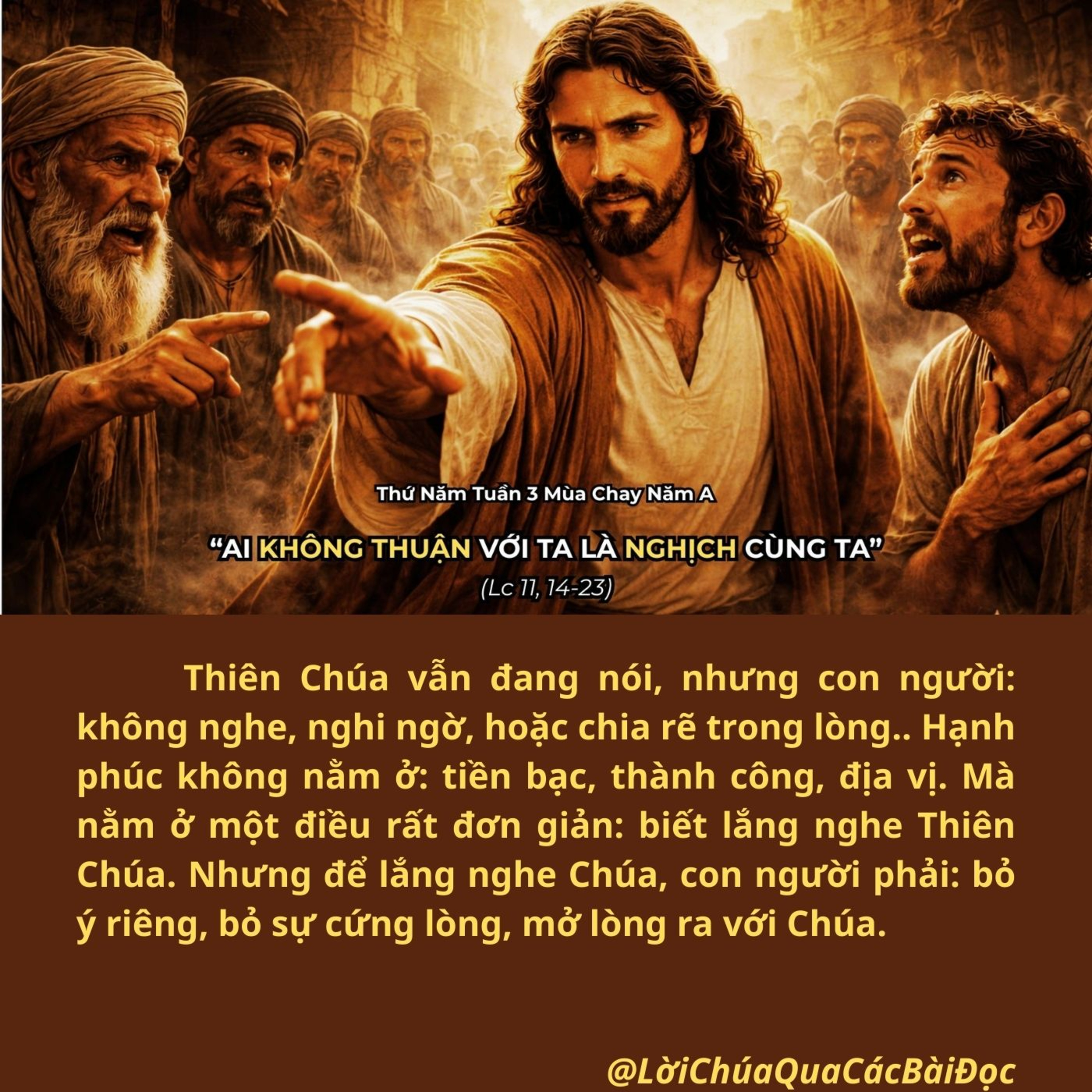 [12/03/2026] Lời Chúa Hôm Nay – Thứ Năm Tuần 3 Mùa Chay Năm A episode artwork