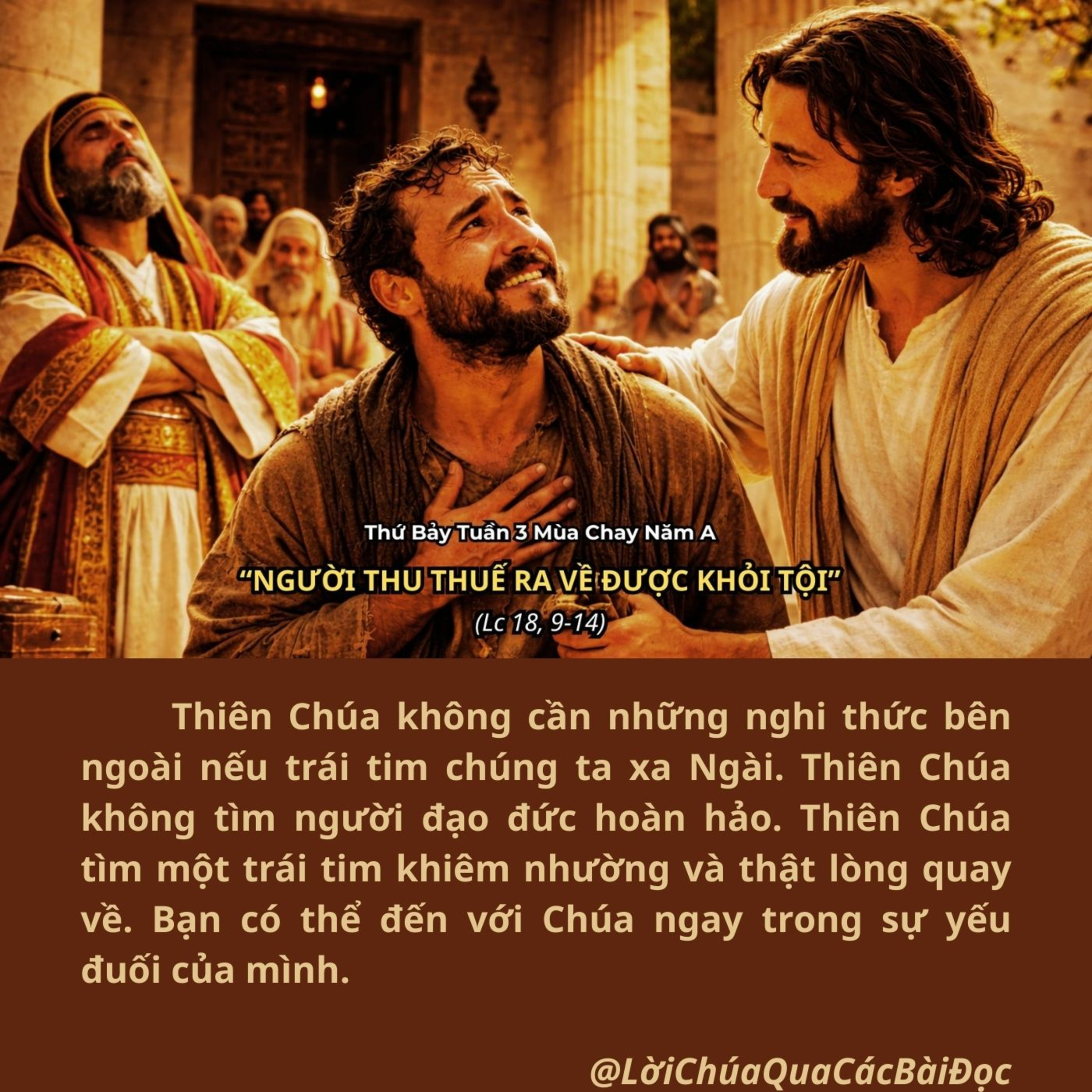 [14/03/2026] Lời Chúa Hôm Nay – Thứ Bảy Tuần 3 Mùa Chay Năm A episode artwork