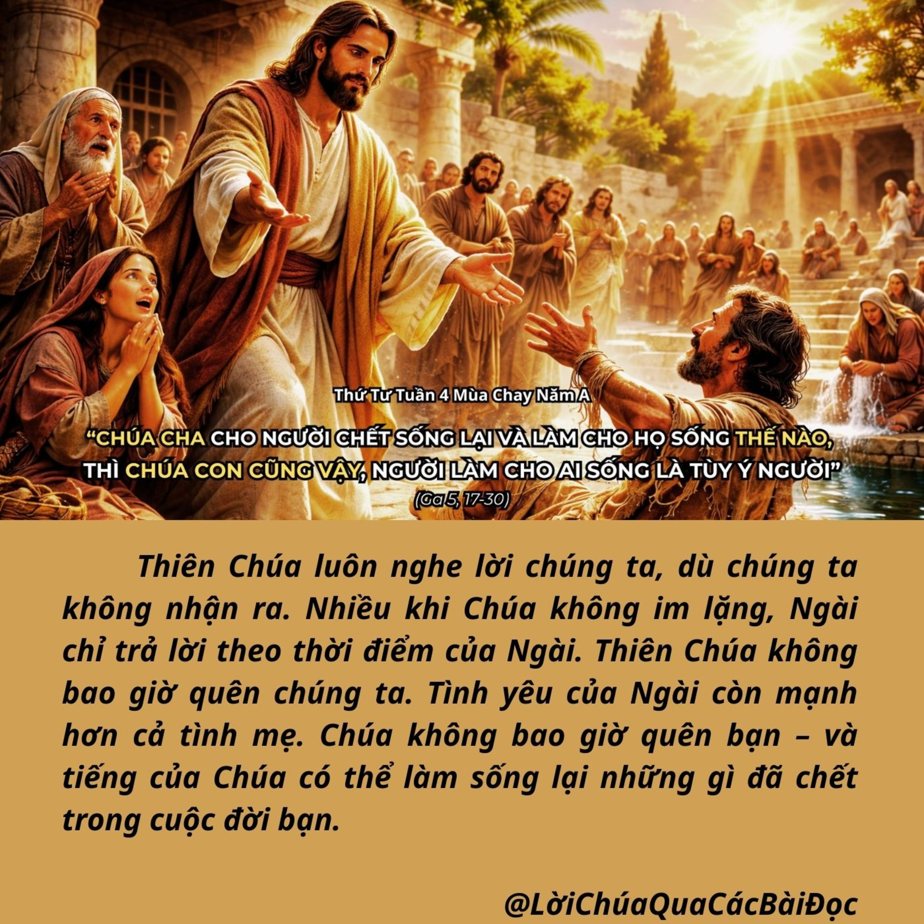 [18/03/2026] Lời Chúa Hôm Nay – Thứ Tư Tuần 4 Mùa Chay Năm A episode artwork