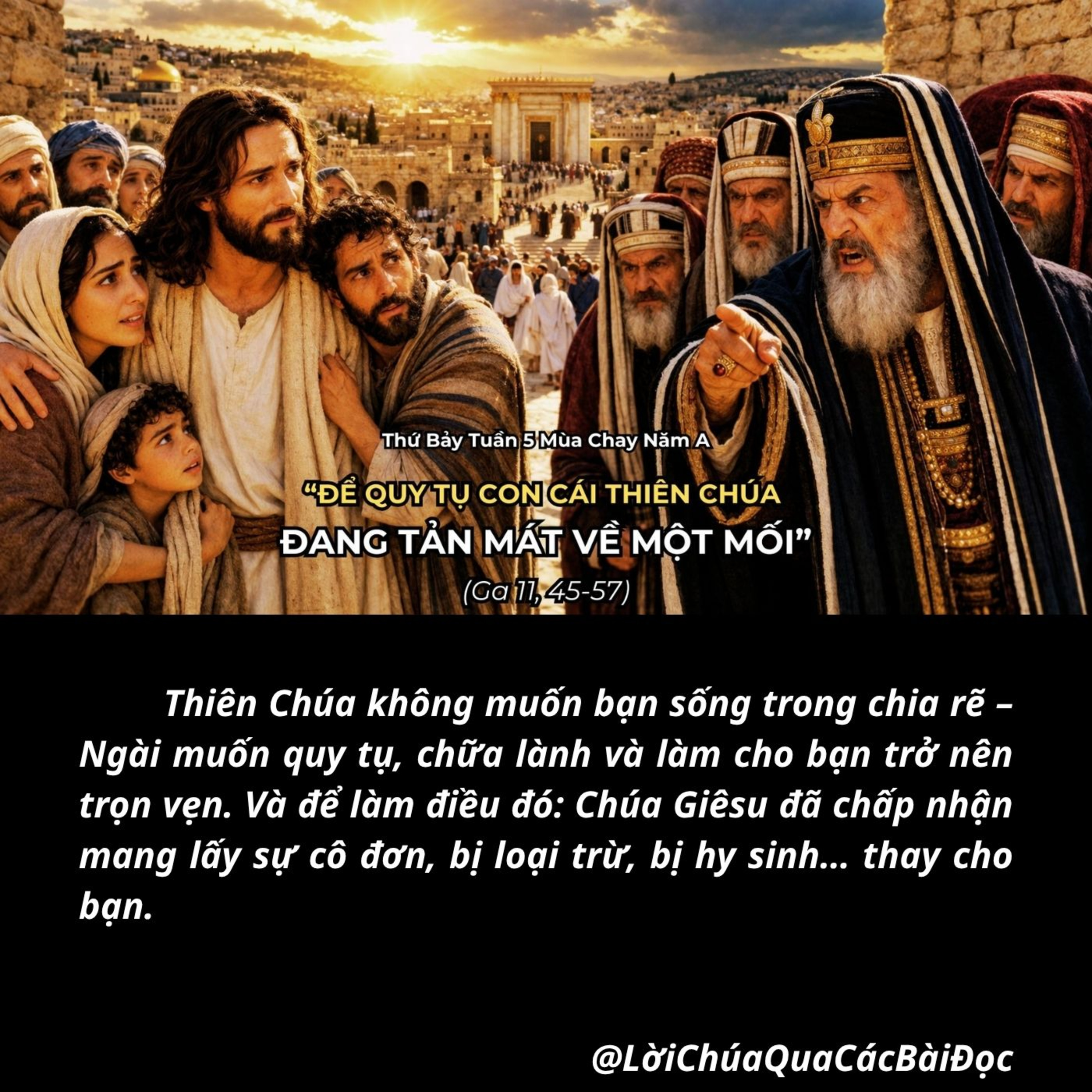 [28/03/2026] Lời Chúa Hôm Nay – Thứ Bảy Tuần 5 Mùa Chay Năm A episode artwork