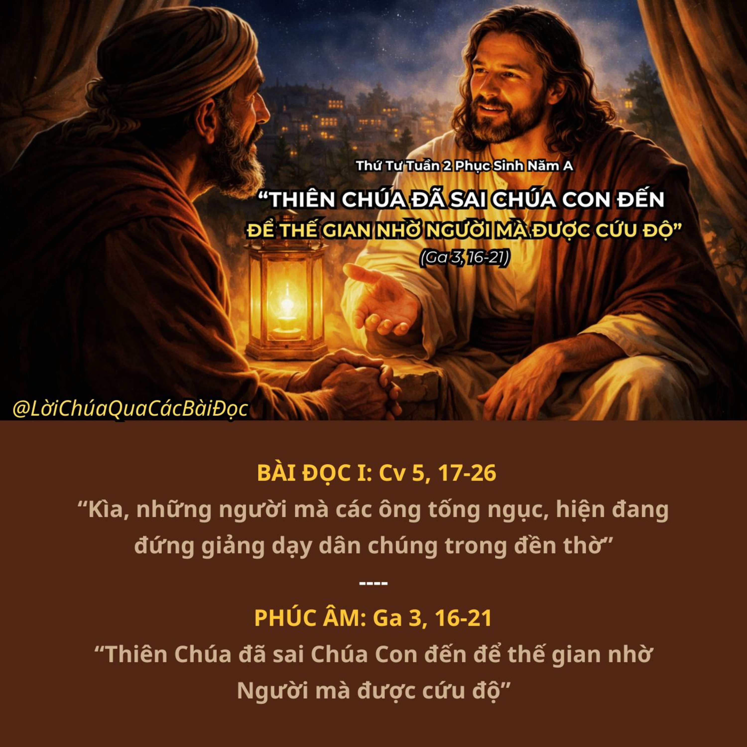 [15/04/2026] Lời Chúa Hôm Nay – Thứ Tư Tuần 2 Phục Sinh Năm A episode artwork