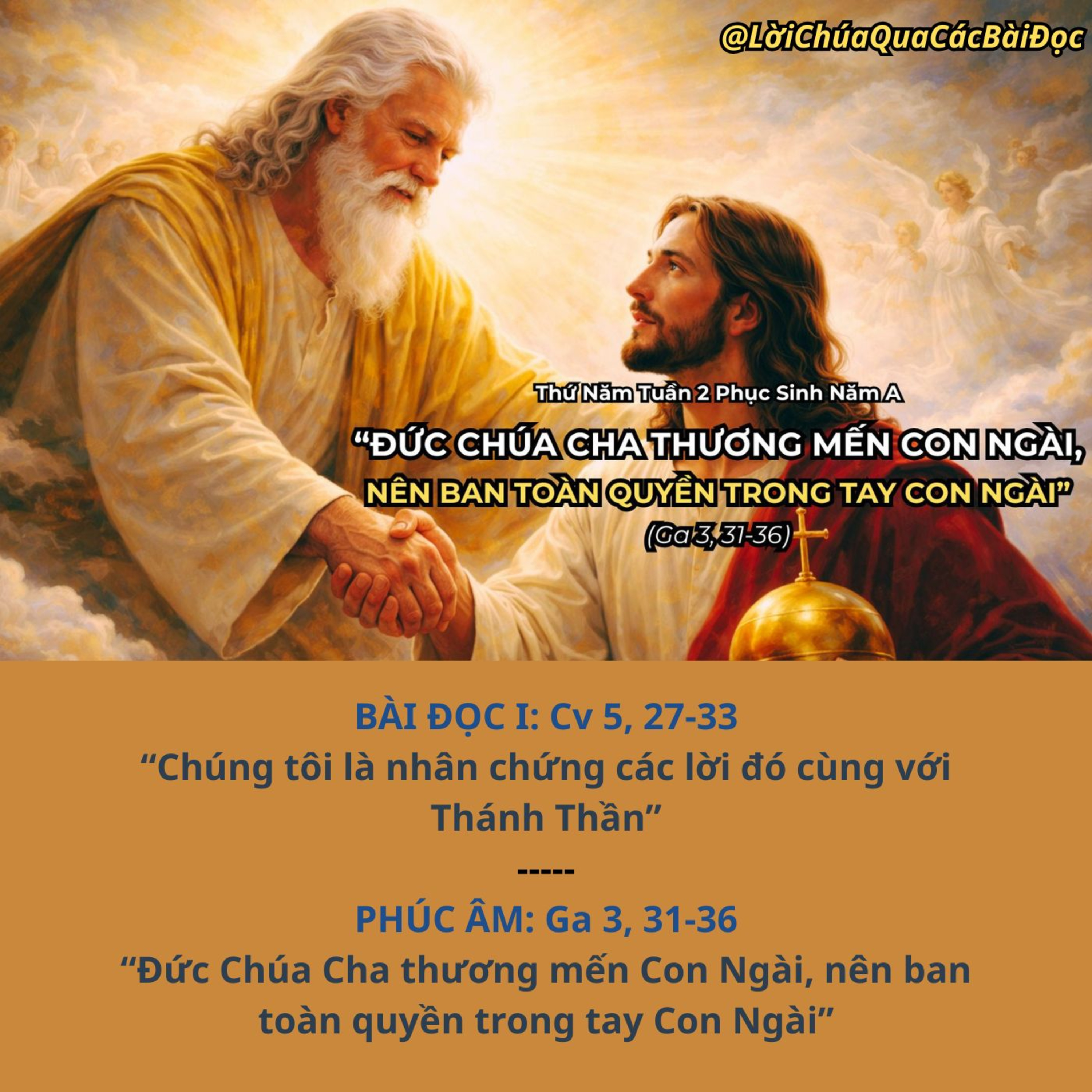 [16/04/2026] Lời Chúa Hôm Nay – Thứ Năm Tuần 2 Phục Sinh Năm A episode artwork