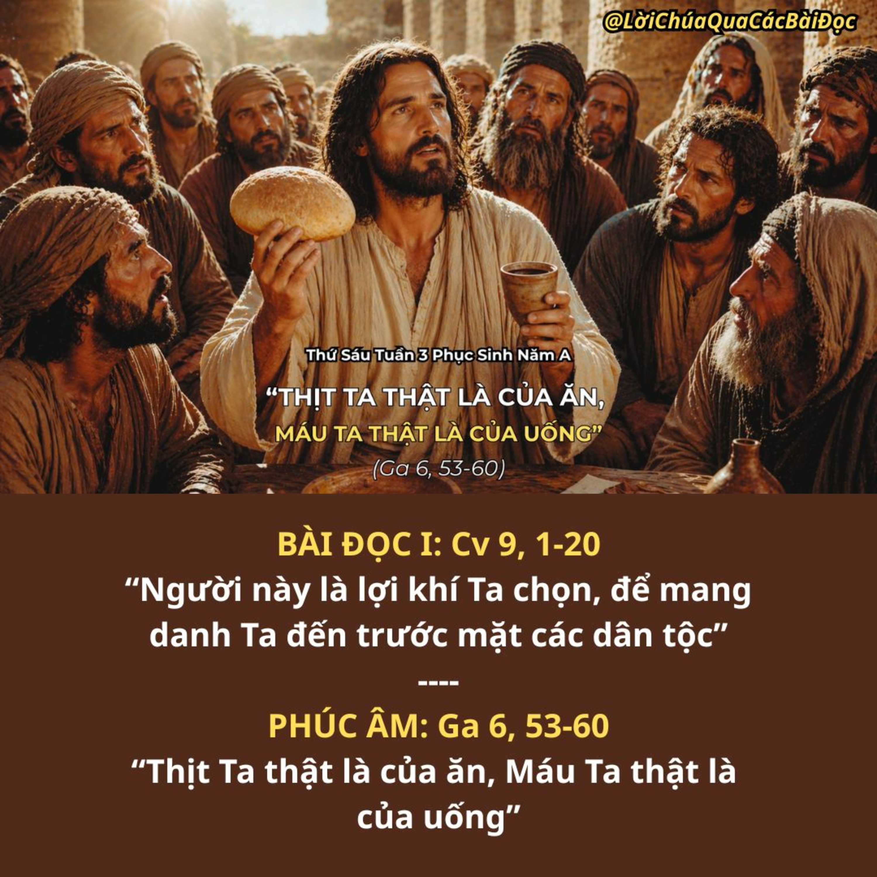 [24/04/2026] Lời Chúa Hôm Nay – Thứ Sáu Tuần 3 Phục Sinh Năm A episode artwork