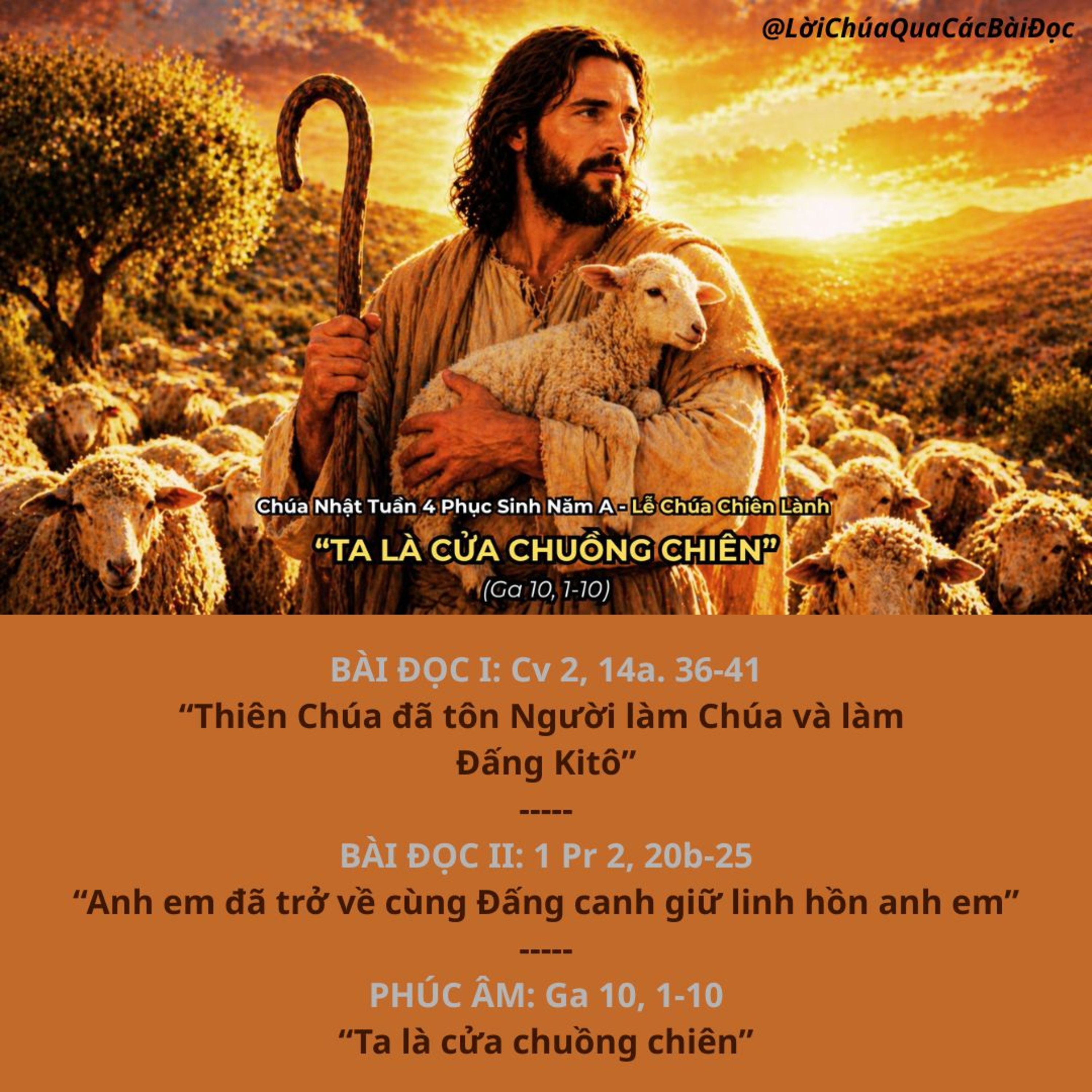 [26/04/2026] Lời Chúa Hôm Nay – Chúa Nhật Tuần 4 Phục Sinh Năm A episode artwork