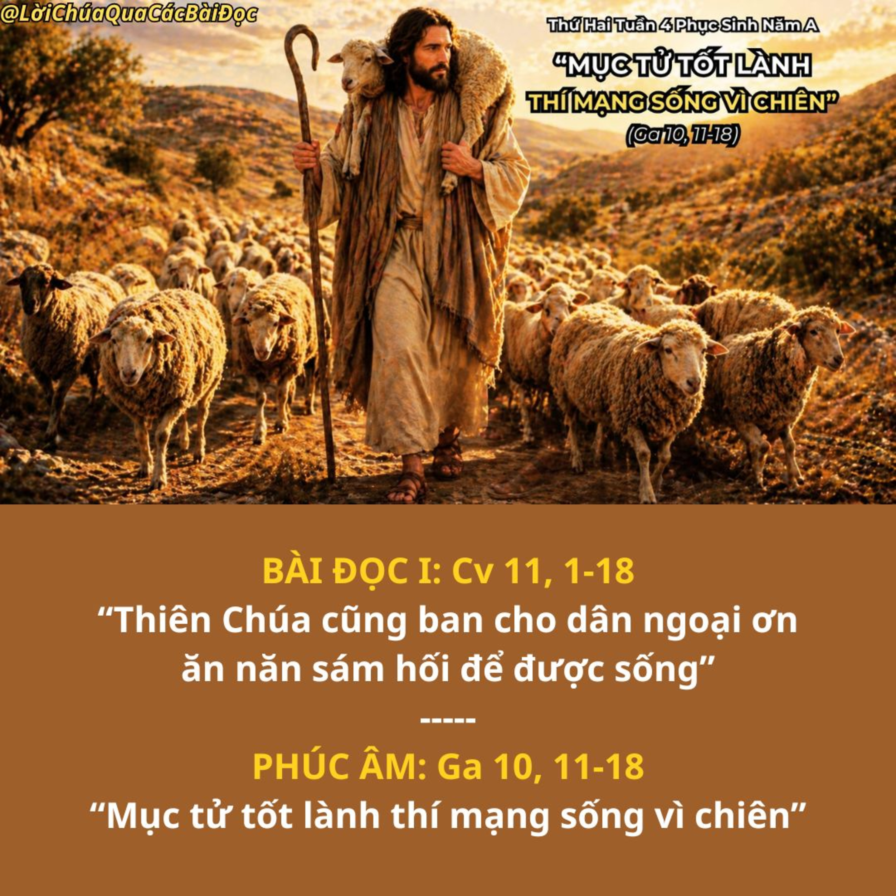 [27/04/2026] Lời Chúa Hôm Nay – Thứ Hai Tuần 4 Phục Sinh Năm A  episode artwork