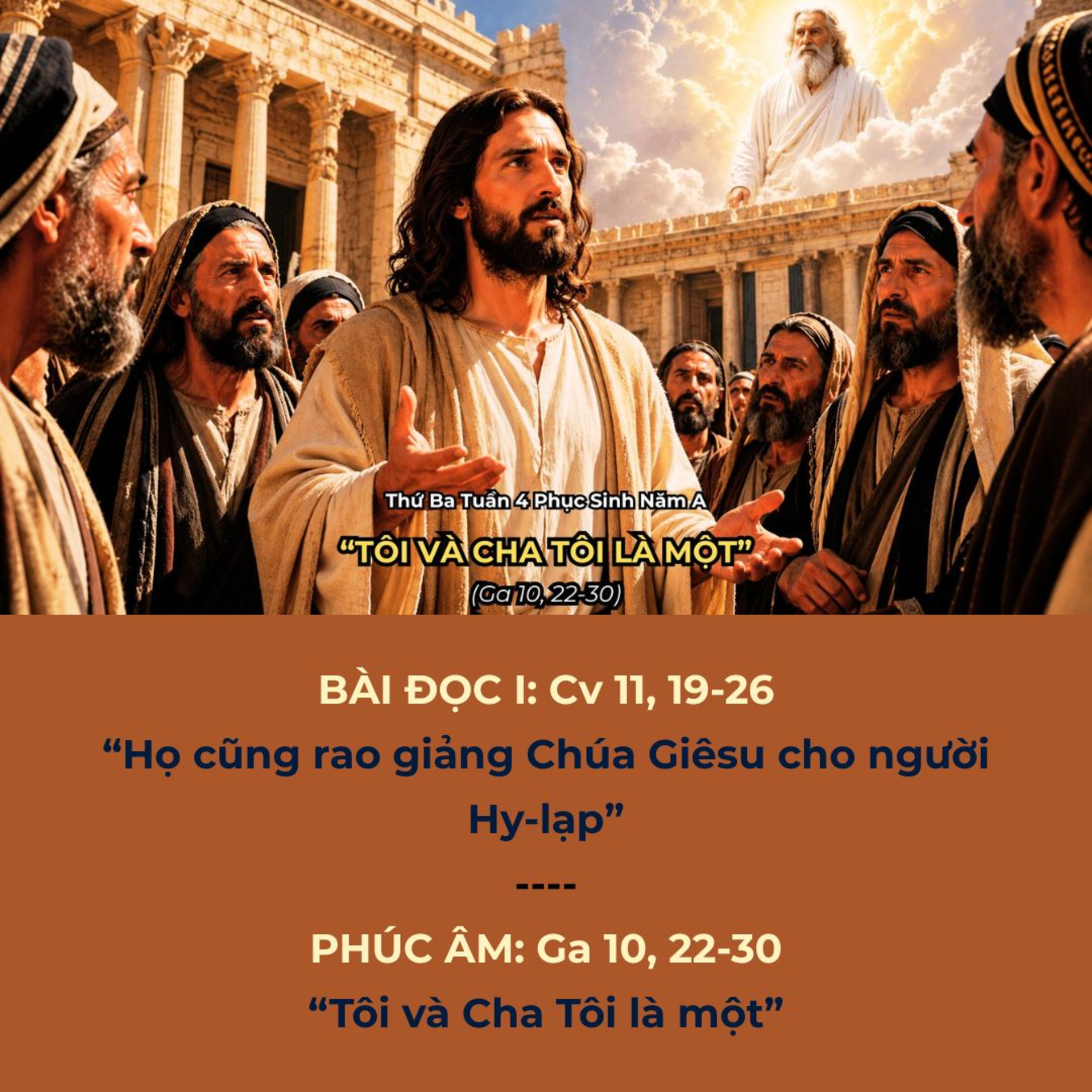 [28/04/2026] Lời Chúa Hôm Nay – Thứ Ba Tuần 4 Phục Sinh Năm A episode artwork