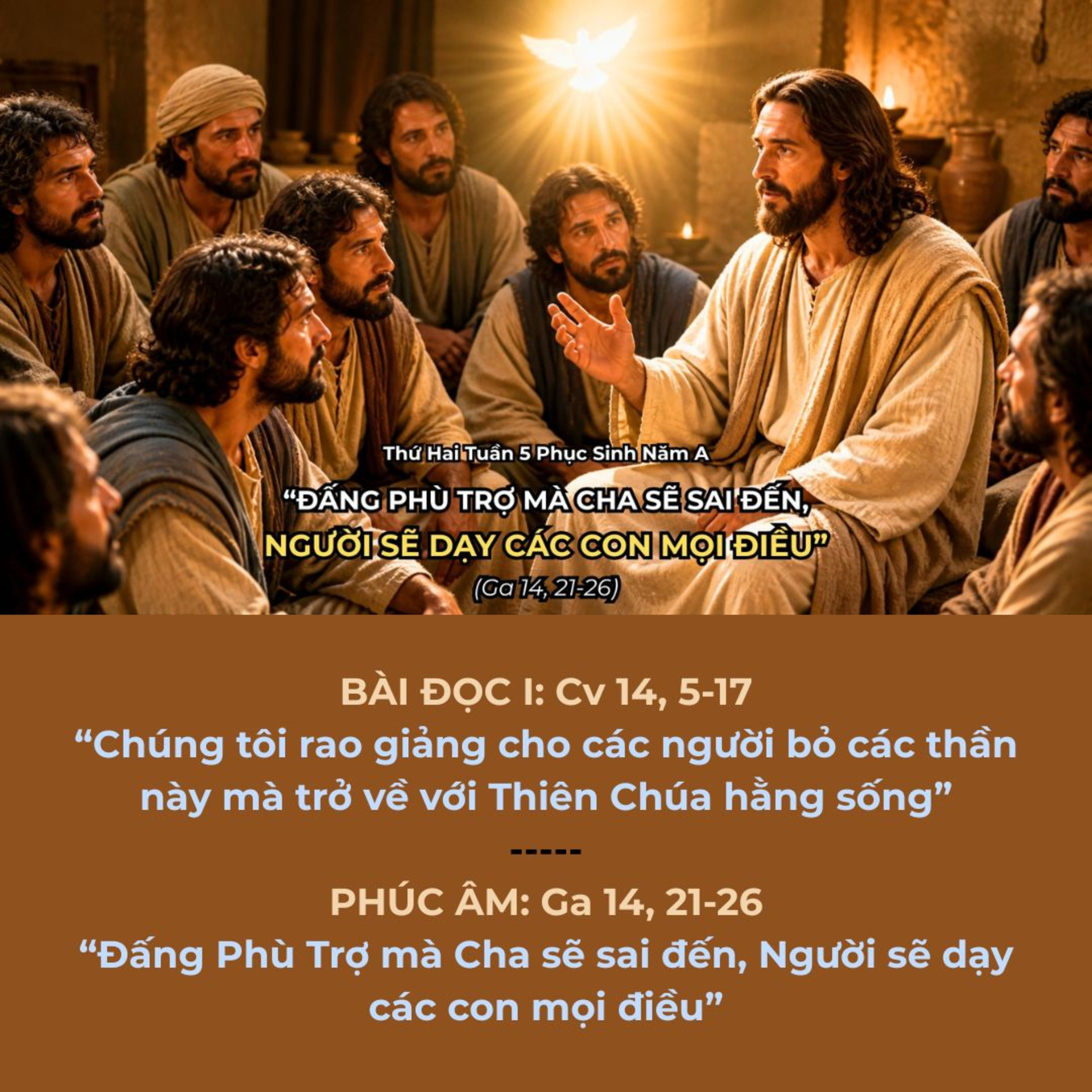 [04/05/2026] Lời Chúa Hôm Nay – Thứ Hai Tuần 5 Phục Sinh Năm A episode artwork