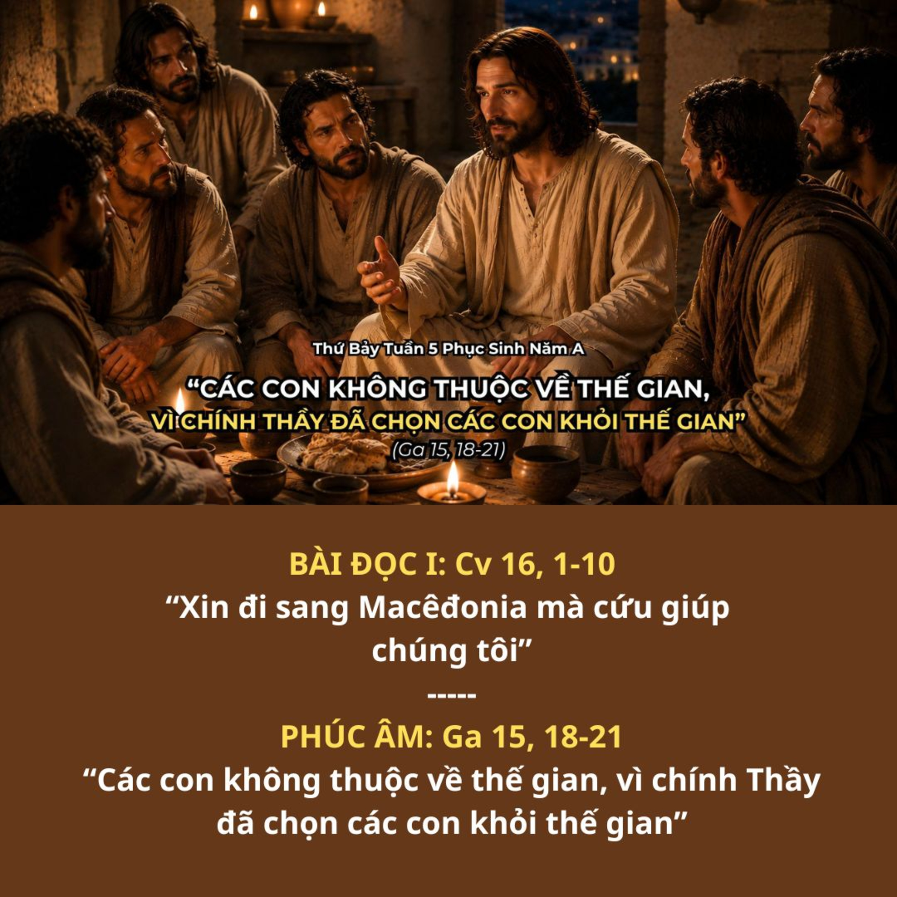 📖 [08905/2026] Lời Chúa Hôm Nay – Thứ Bảy Tuần 5 Phục Sinh Năm A episode artwork