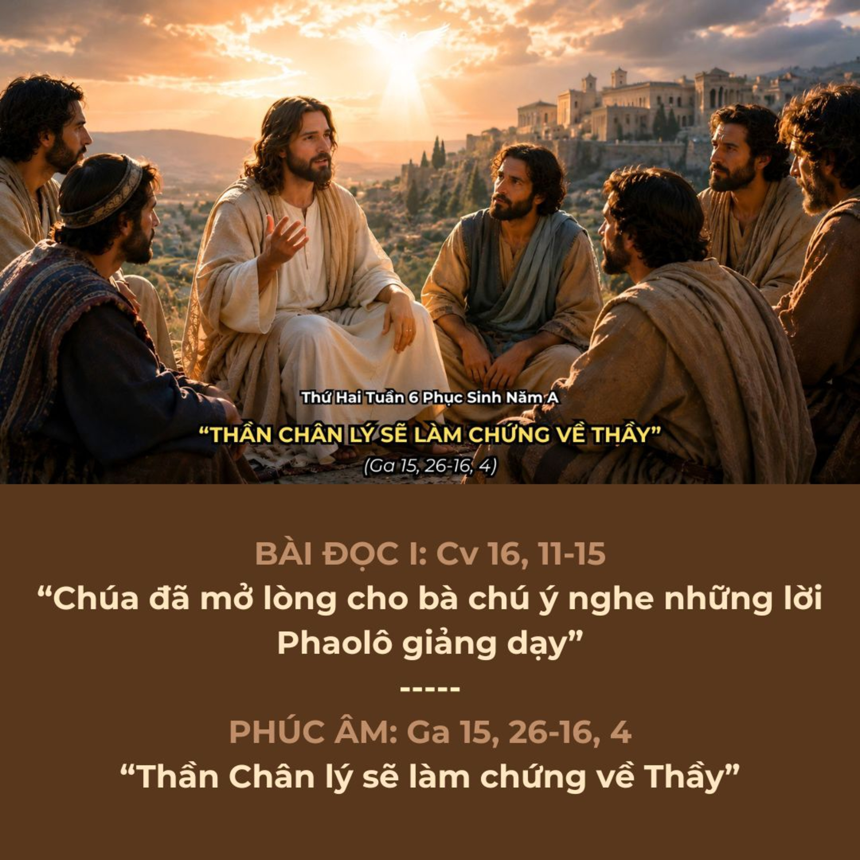 [11/05/2026] Lời Chúa Hôm Nay – Thứ Hai Tuần 6 Phục Sinh Năm A episode artwork
