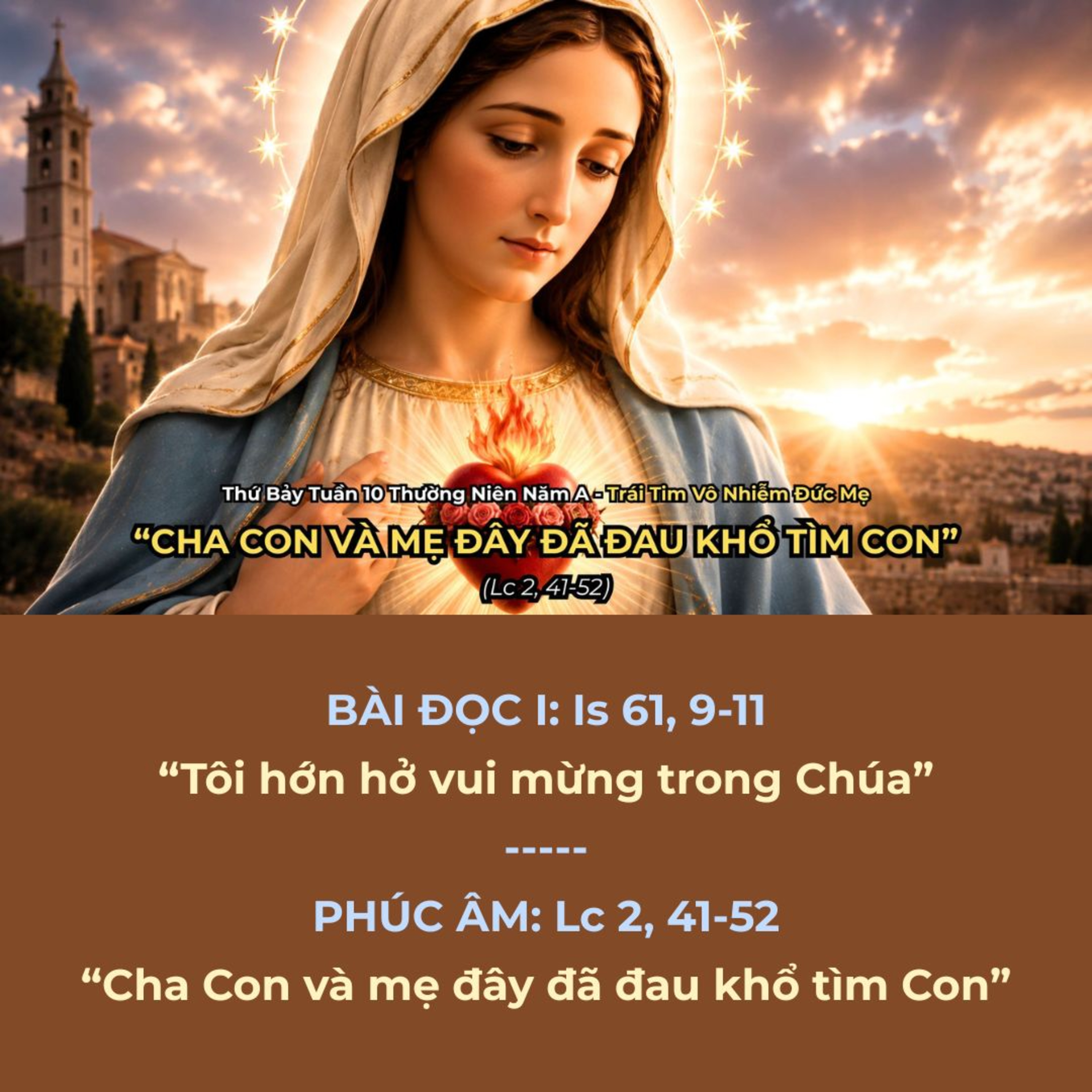[13/06/2026] Lời Chúa Hôm Nay – Thứ Bảy Tuần 10 Thường Niên Năm A | Bài Đọc & Suy Niệm Lời Chúa episode artwork