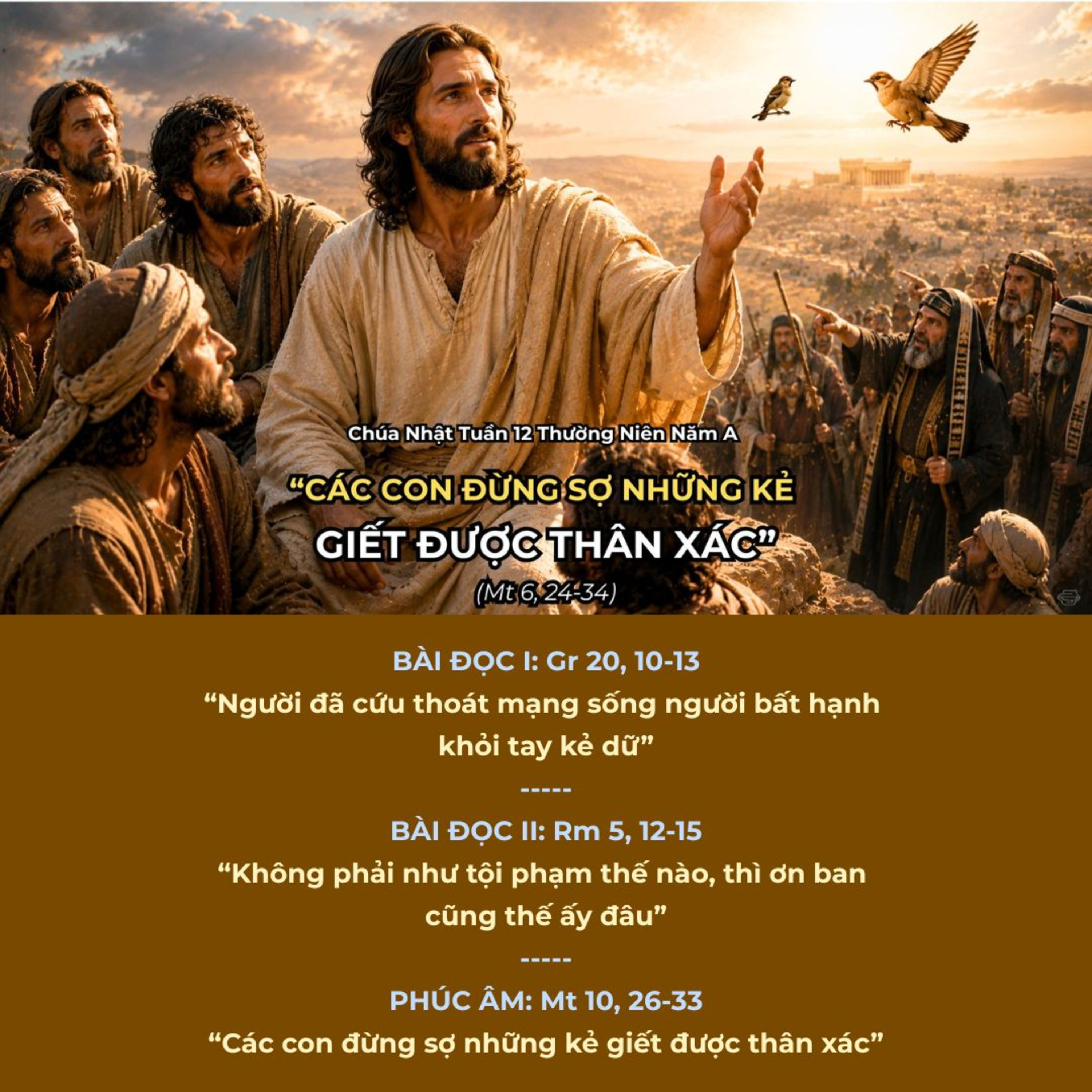 [21/06/2026] Lời Chúa Hôm Nay – Chúa Nhật Tuần 12 Thường Niên Năm A | Bài Đọc & Suy Niệm Lời Chúa episode artwork