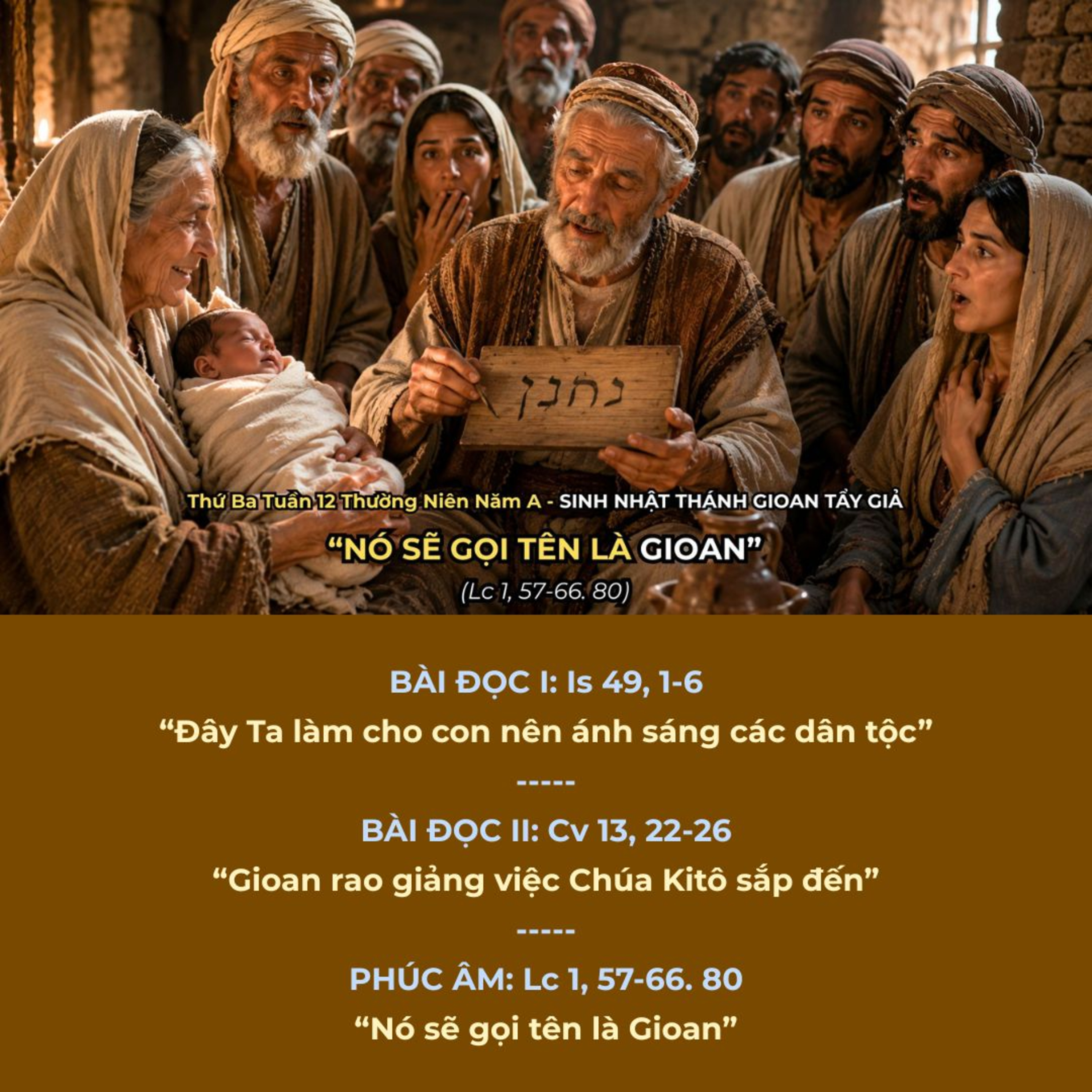 [24/06/2026] Lời Chúa Hôm Nay – Thứ Tư Tuần 12 Thường Niên Năm A | Bài Đọc & Suy Niệm Lời Chúa episode artwork