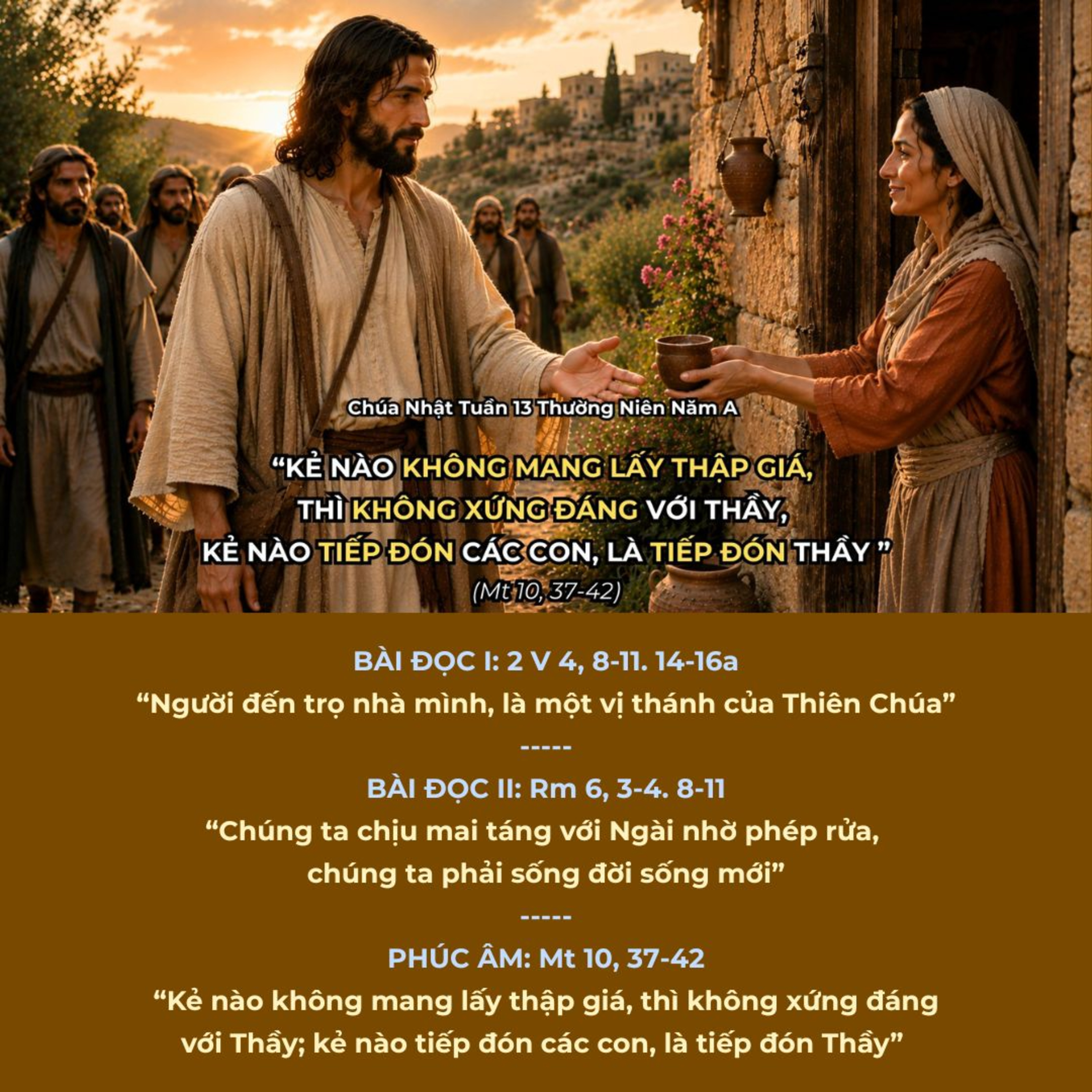 [28/06/2026] Lời Chúa Hôm Nay – Chúa Nhật Tuần 13 Thường Niên Năm A | Bài Đọc & Suy Niệm Lời Chúa episode artwork