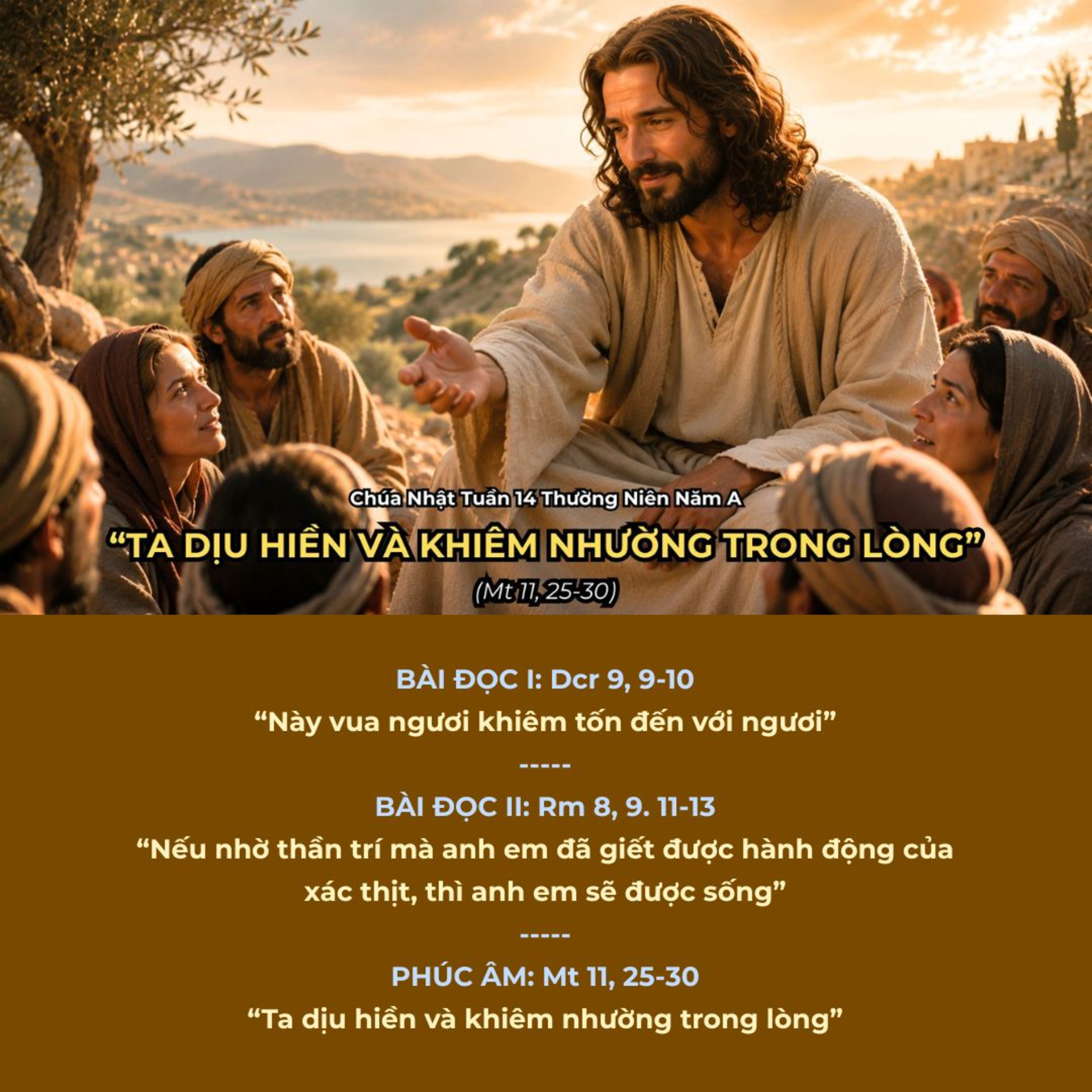 [05/07/2026] Lời Chúa Hôm Nay – Chúa Nhật Tuần 14 Thường Niên Năm A | Bài Đọc & Suy Niệm Lời Chúa episode artwork