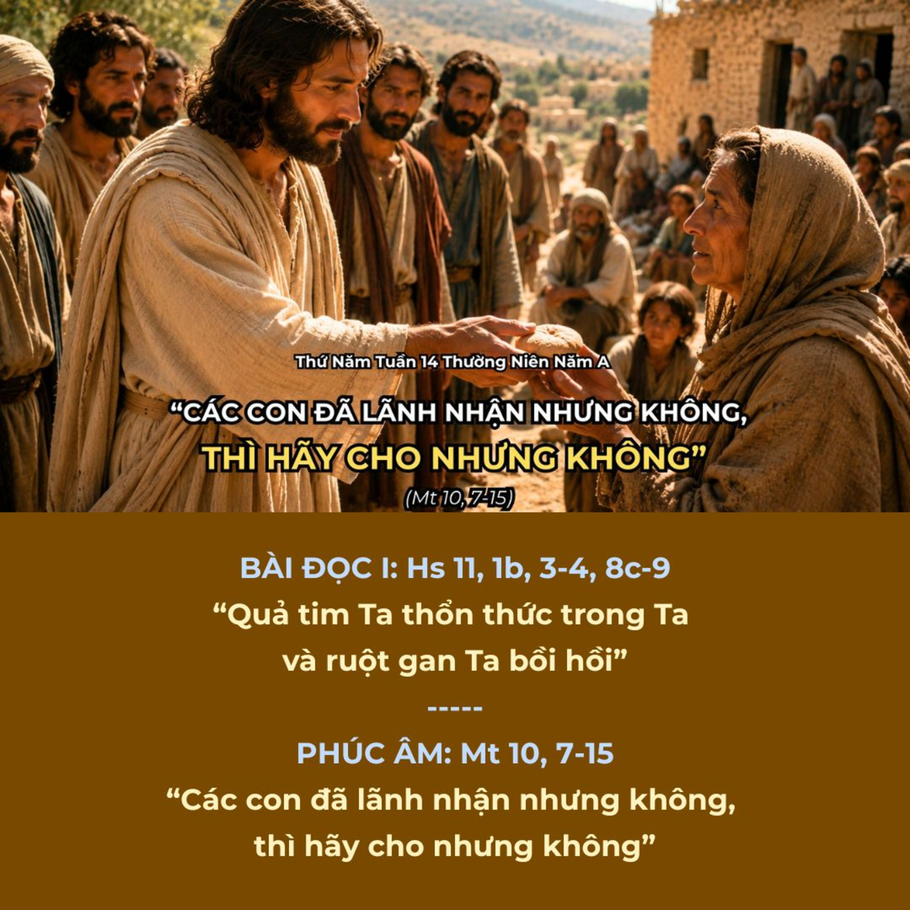 [09/07/2026] Lời Chúa Hôm Nay – Thứ Năm Tuần 14 Thường Niên Năm A | Bài Đọc & Suy Niệm Lời Chúa episode artwork