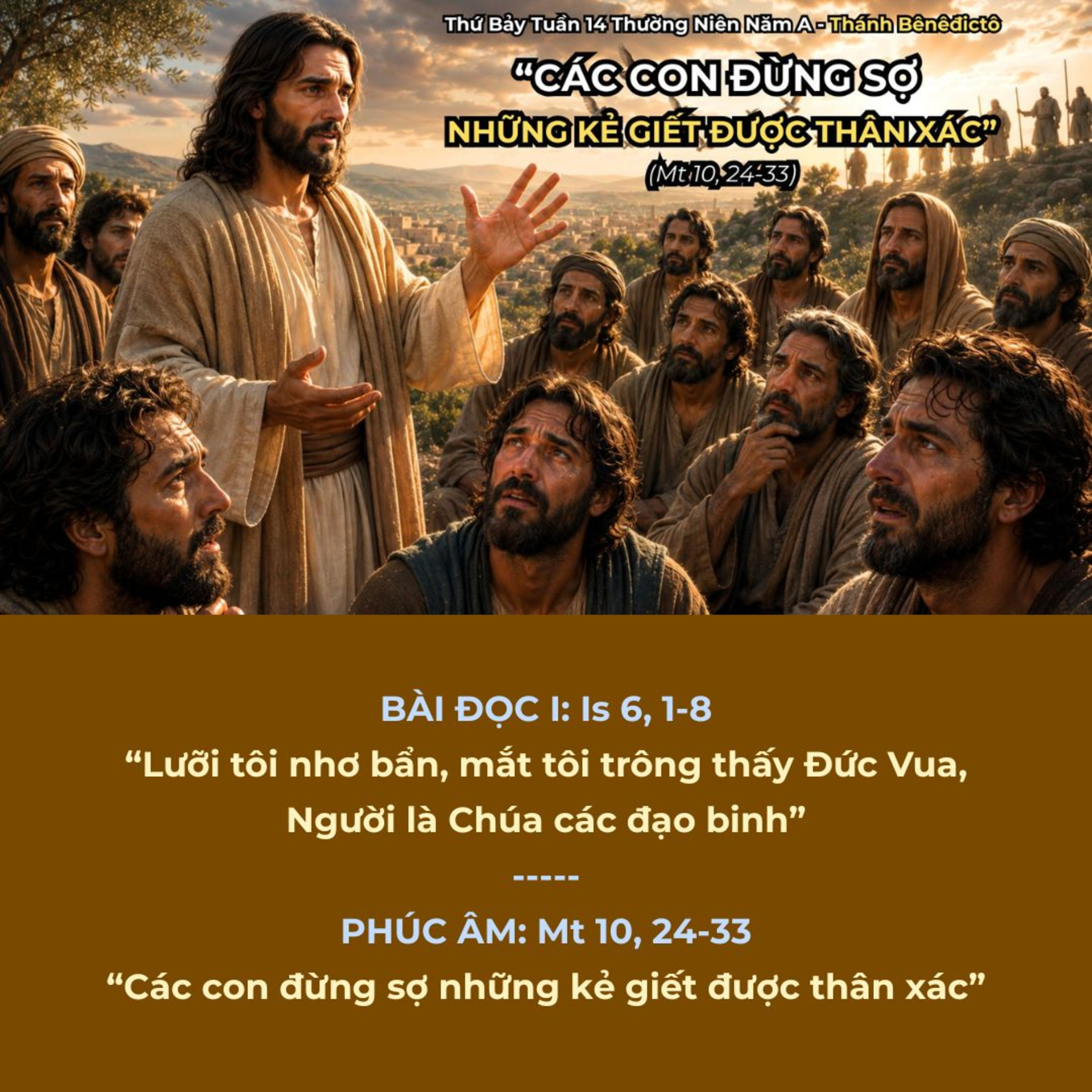 [11/07/2026] Lời Chúa Hôm Nay – Thứ Bảy Tuần 14 Thường Niên Năm A | Bài Đọc & Suy Niệm Lời Chúa episode artwork