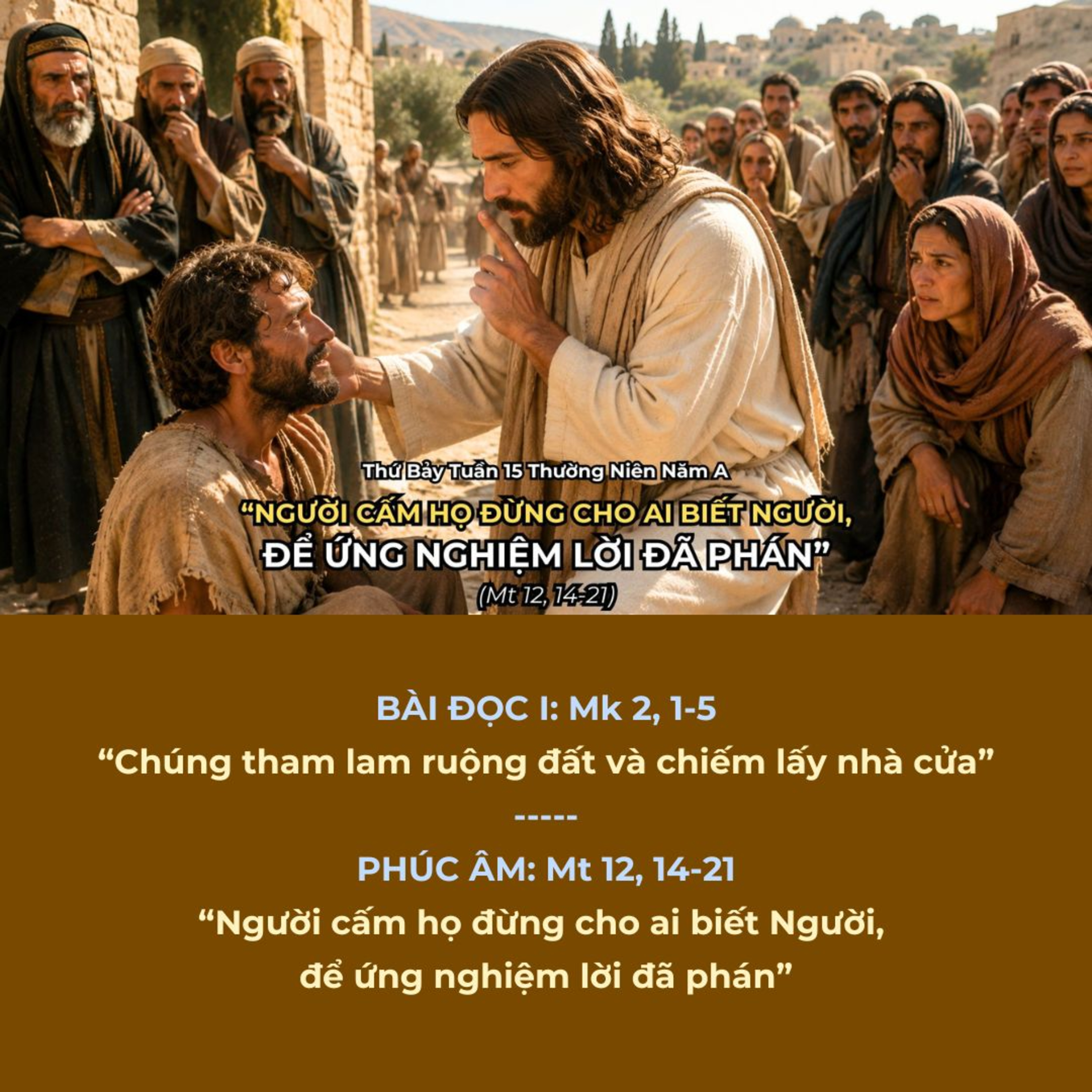 [18/07/2026] Lời Chúa Hôm Nay – Thứ Bảy Tuần 15 Thường Niên Năm A | Bài Đọc & Suy Niệm Lời Chúa episode artwork