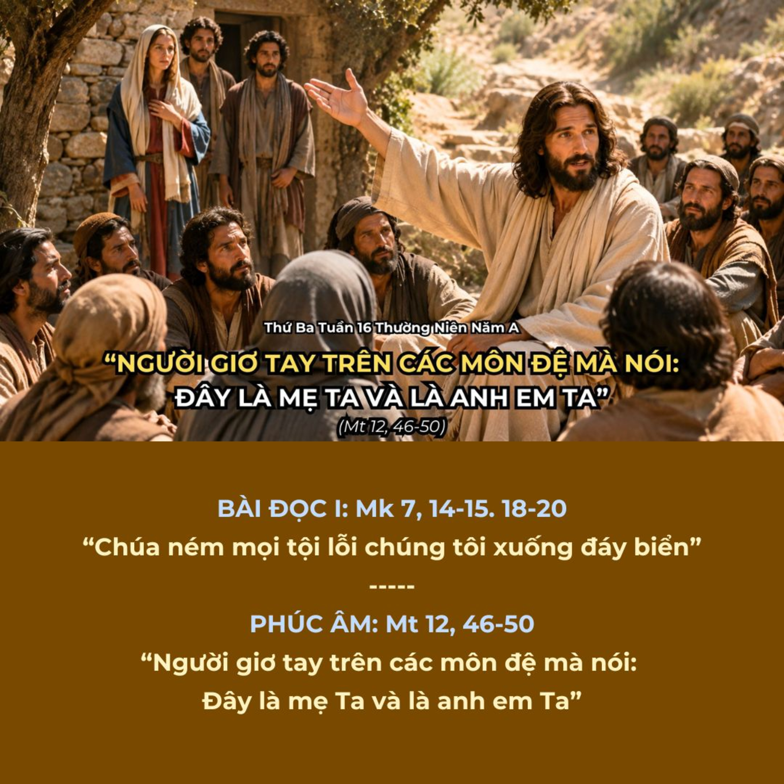 [21/07/2026] Lời Chúa Hôm Nay – Thứ Ba Tuần 16 Thường Niên Năm A | Bài Đọc & Suy Niệm Lời Chúa episode artwork