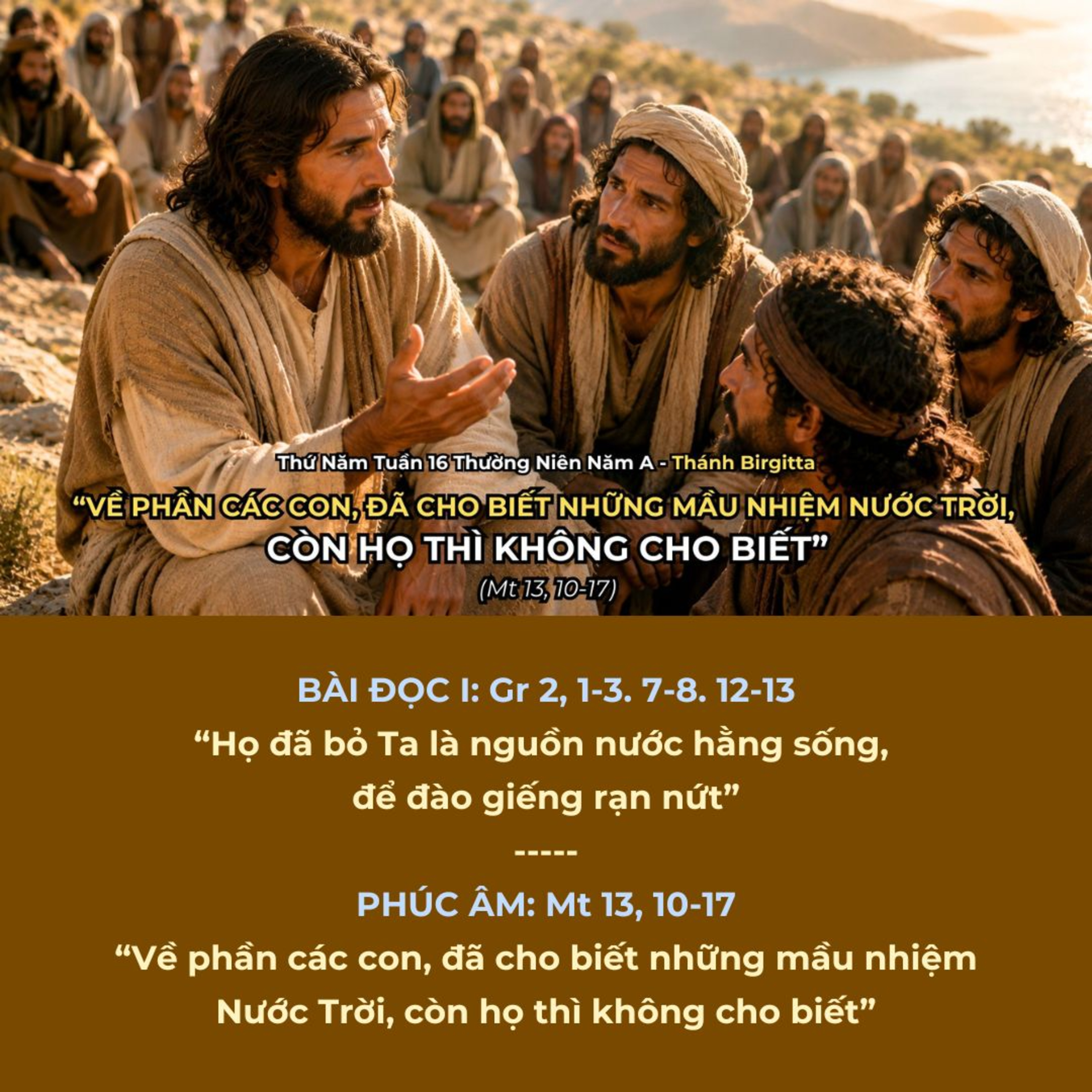 [23/07/2026] Lời Chúa Hôm Nay – Thứ Năm Tuần 16 Thường Niên Năm A | Bài Đọc & Suy Niệm Lời Chúa episode artwork