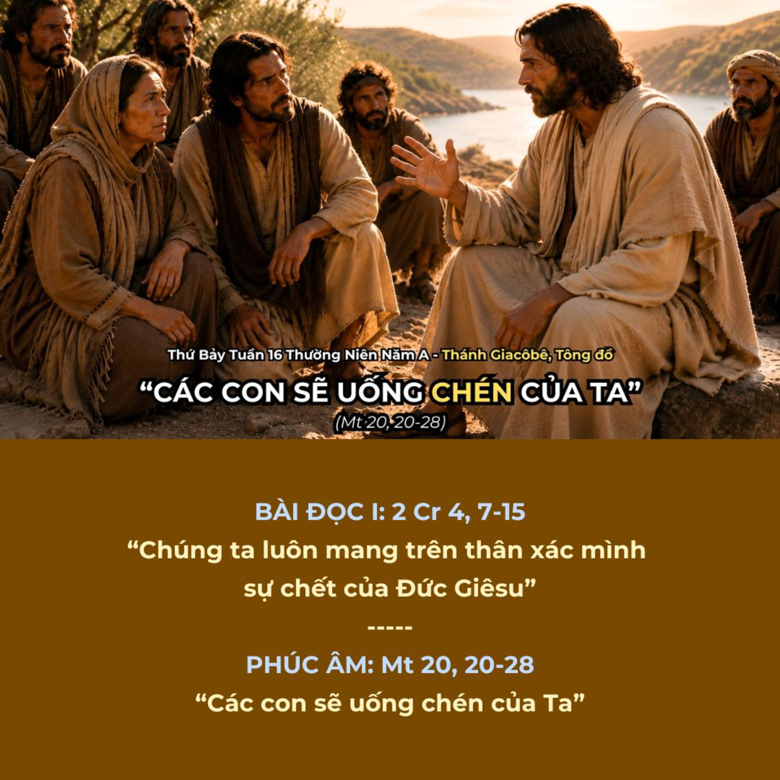 [25/07/2026] Lời Chúa Hôm Nay – Thứ Bảy Tuần 16 Thường Niên Năm A | Bài Đọc & Suy Niệm Lời Chúa episode artwork