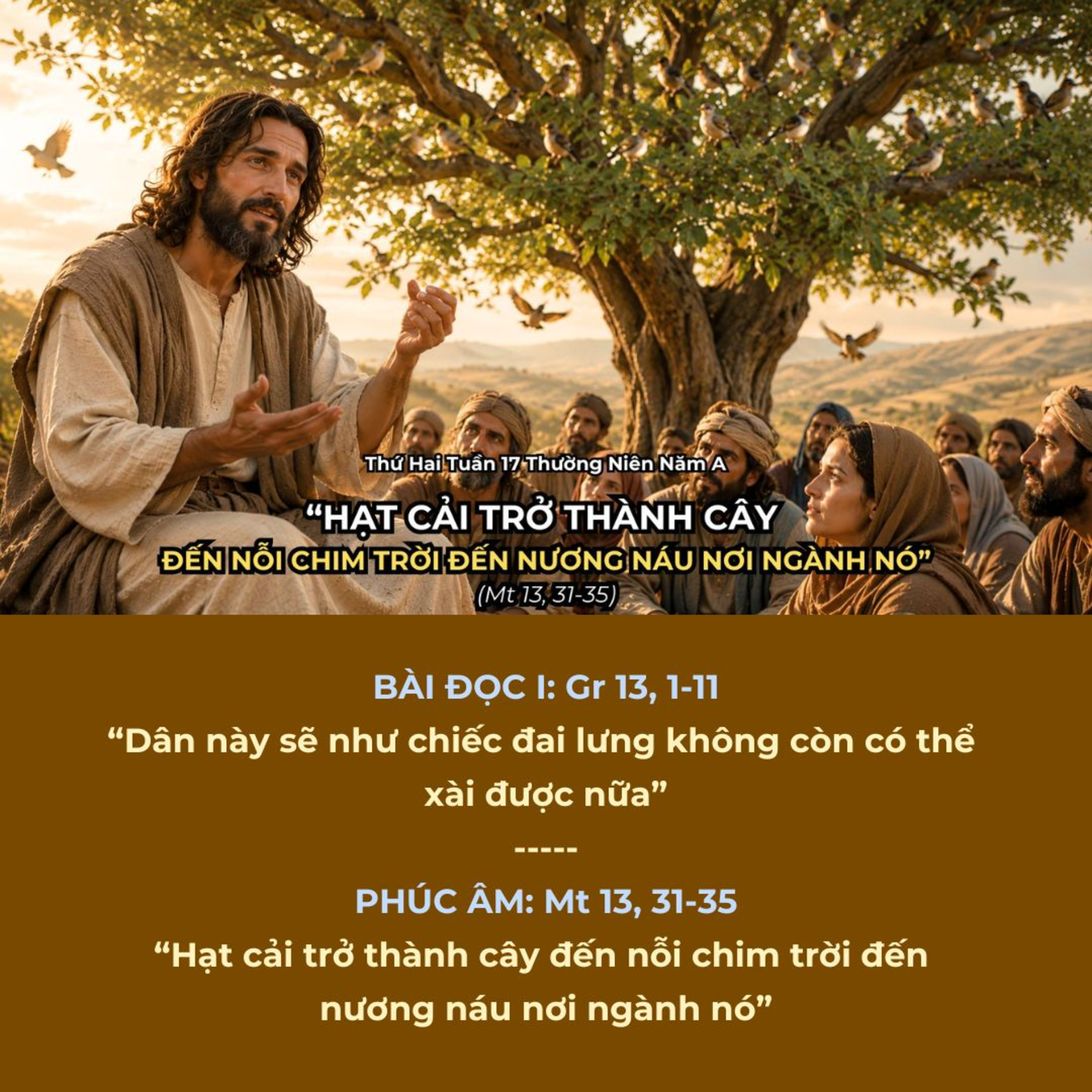📖 [27/07/2026] Lời Chúa Hôm Nay – Thứ Hai Tuần 17 Thường Niên Năm A | Bài Đọc & Suy Niệm Lời Chúa episode artwork