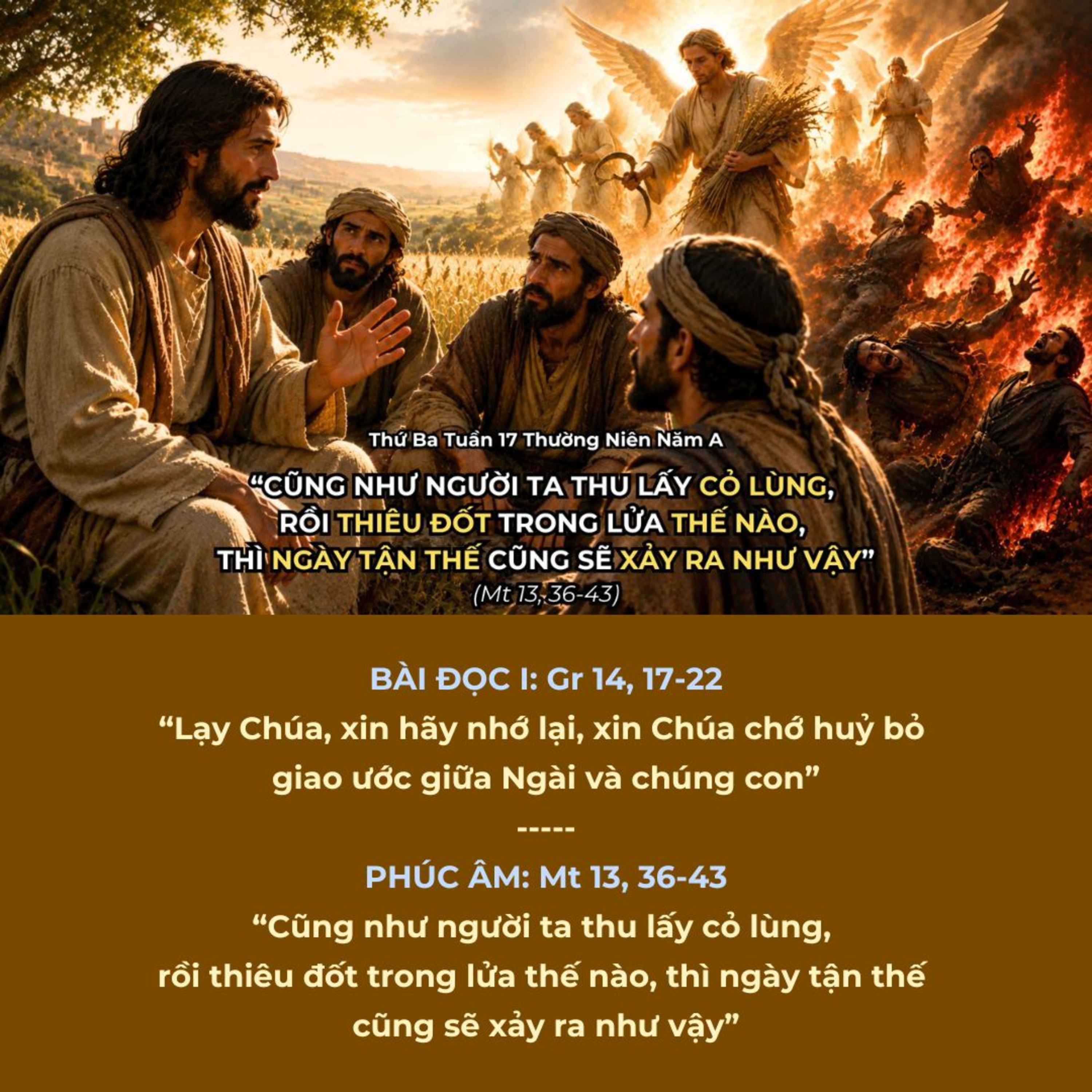 [28/07/2026] Lời Chúa Hôm Nay – Thứ Ba Tuần 17 Thường Niên Năm A | Bài Đọc & Suy Niệm Lời Chúa episode artwork
