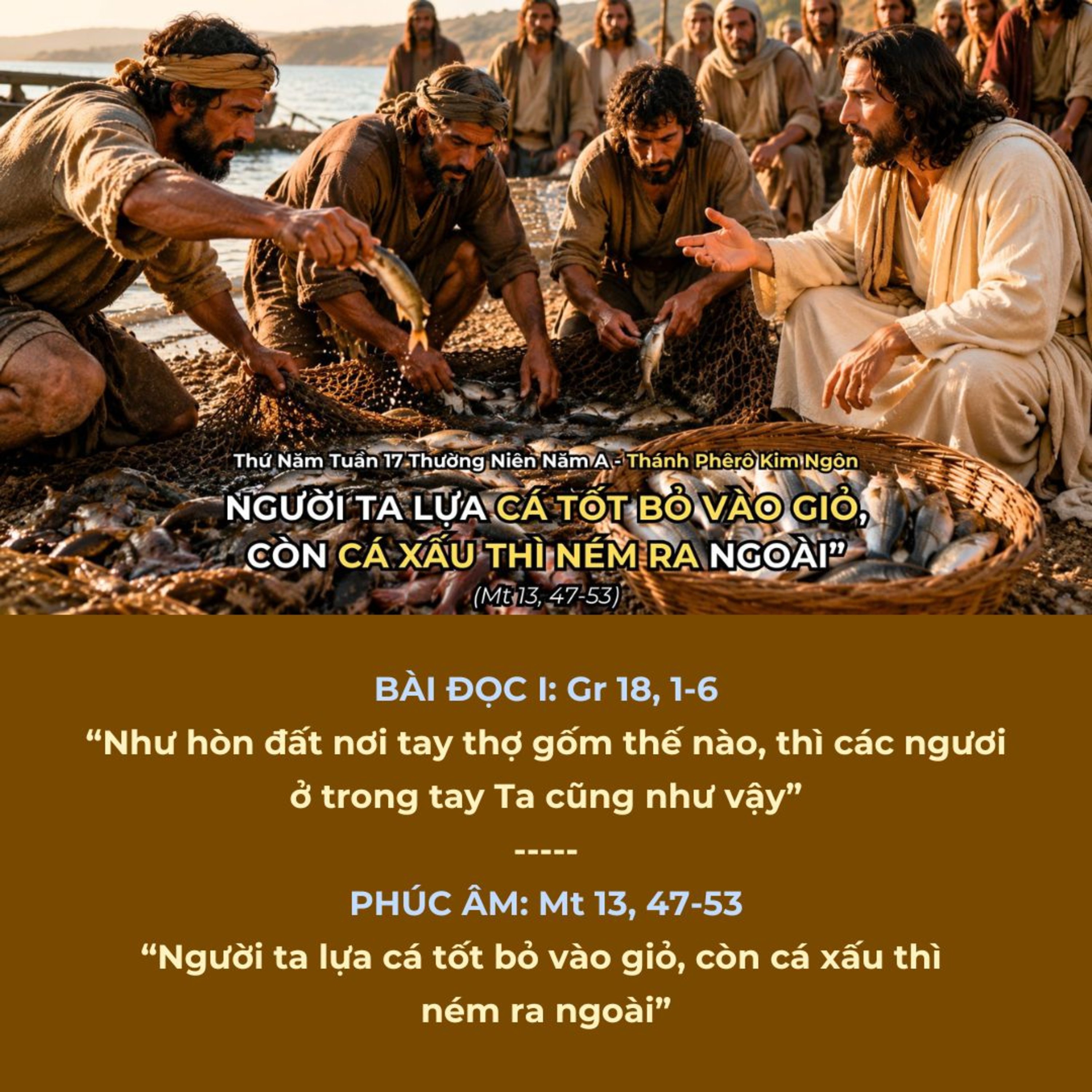 [30/07/2026] Lời Chúa Hôm Nay – Thứ Năm Tuần 17 Thường Niên Năm A | Bài Đọc & Suy Niệm Lời Chúa episode artwork