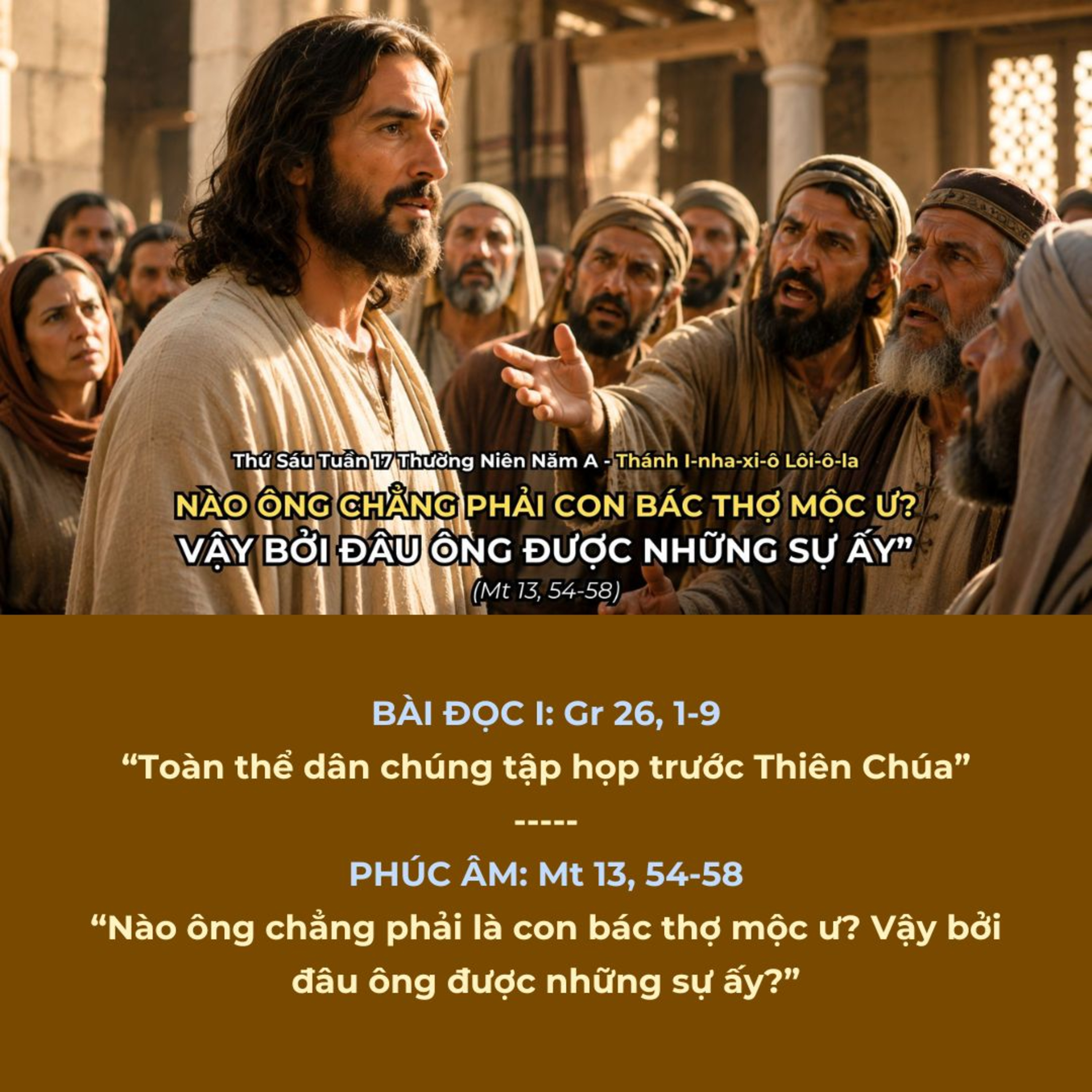 [31/07/2026] Lời Chúa Hôm Nay – Thứ Sáu Tuần 17 Thường Niên Năm A | Bài Đọc & Suy Niệm Lời Chúa episode artwork