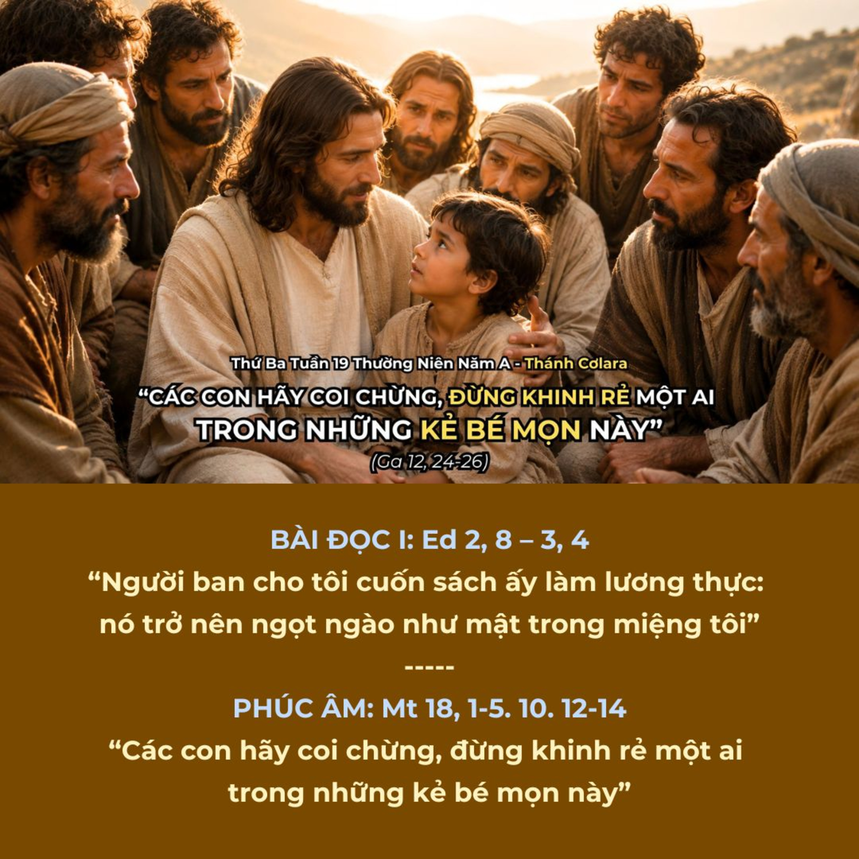 [11/08/2026] Lời Chúa Hôm Nay – Thứ Ba Tuần 19 Thường Niên Năm A | Bài Đọc & Suy Niệm Lời Chúa episode artwork