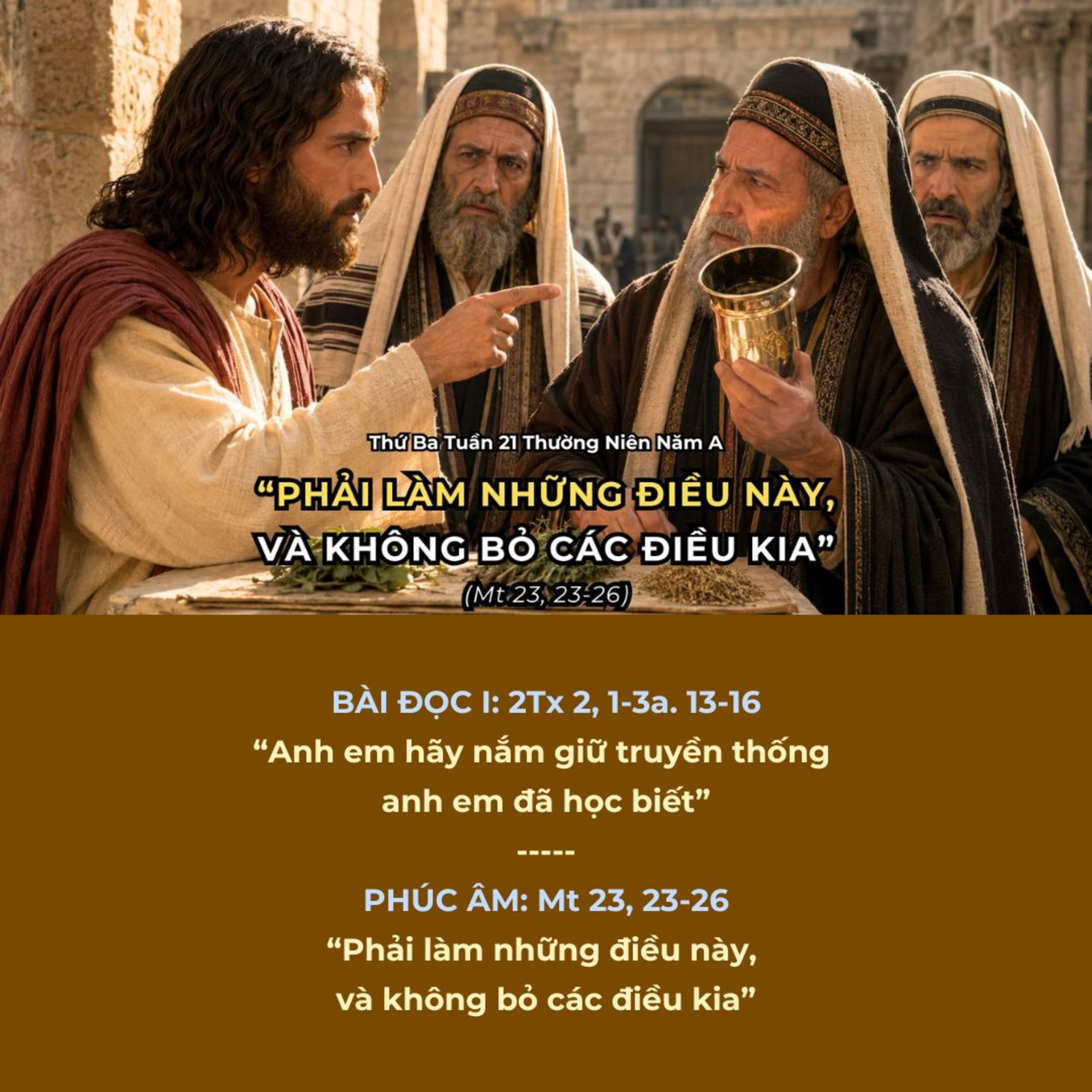 [25/08/2026] Lời Chúa Hôm Nay – Thứ Ba Tuần 21 Thường Niên Năm A | Bài Đọc & Suy Niệm Lời Chúa episode artwork