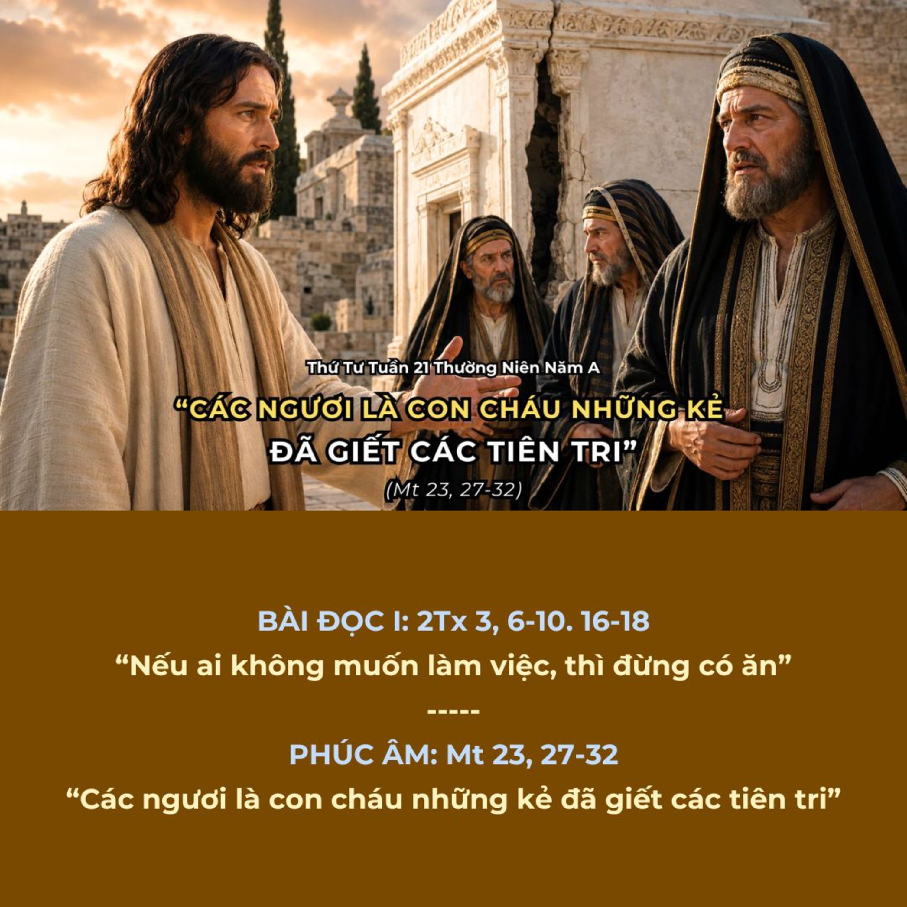 [26/08/2026] Lời Chúa Hôm Nay – Thứ Tư Tuần 21 Thường Niên Năm A | Bài Đọc & Suy Niệm Lời Chúa episode artwork