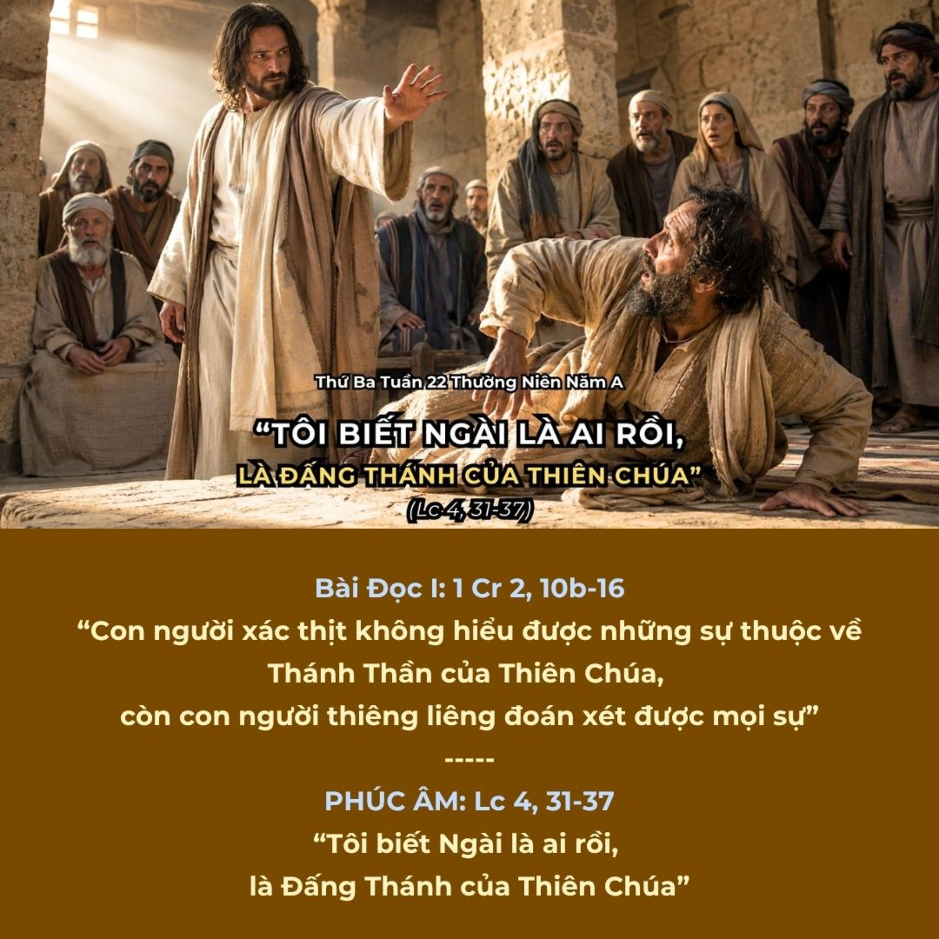 [01/09/2026] Lời Chúa Hôm Nay – Thứ Ba Tuần 22 Thường Niên Năm A | Bài Đọc & Suy Niệm Lời Chúa episode artwork