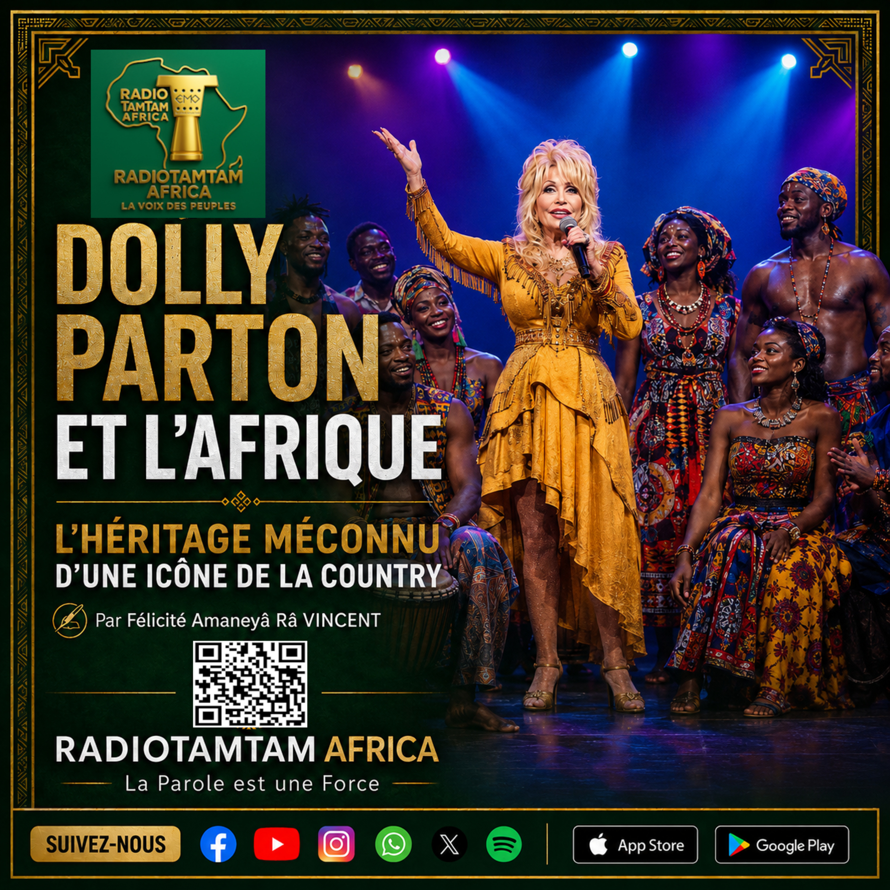 TAMBOURS PARLANTS COMMUNICATIONS L'héritage africain inattendu de Dolly Parton75