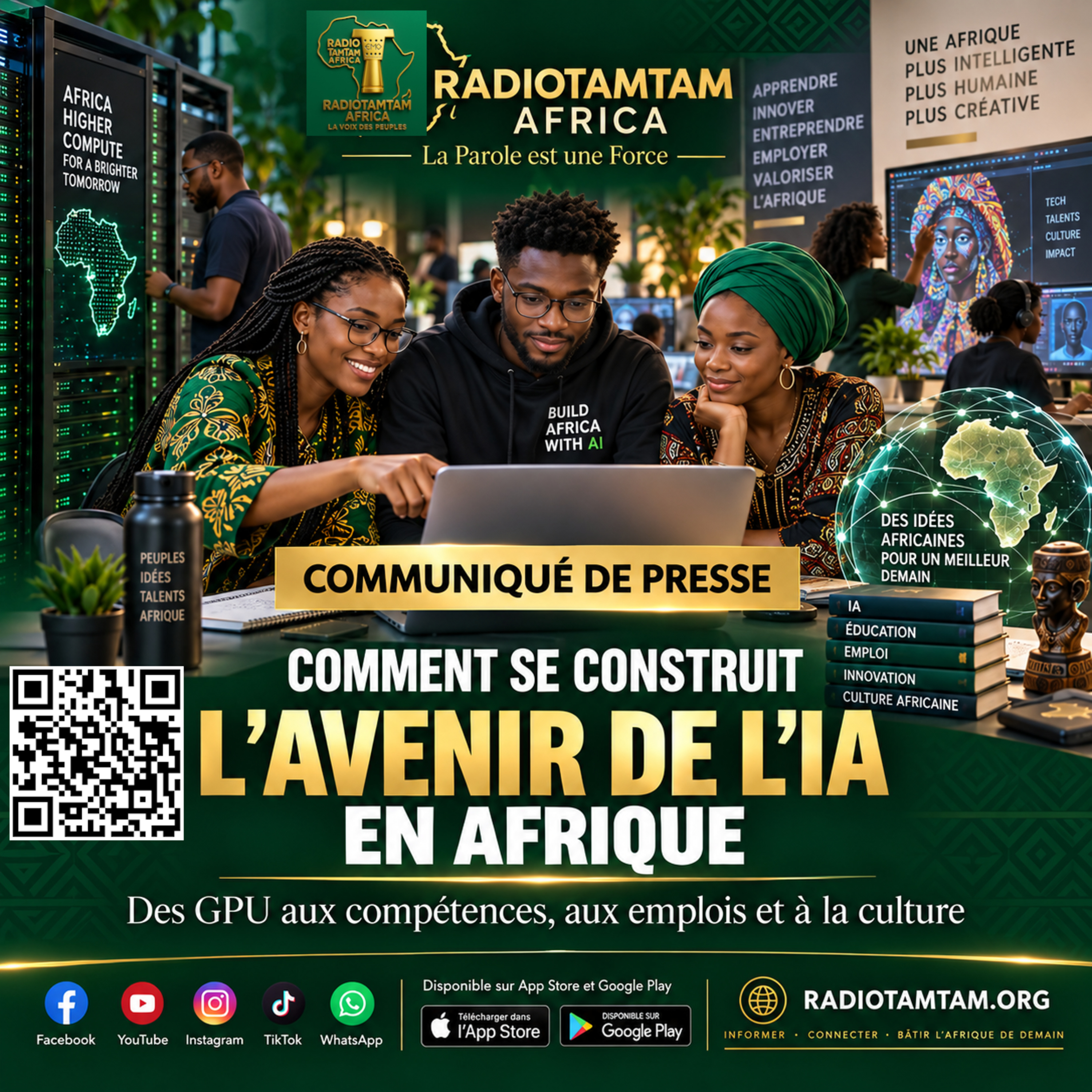 TAMBOURS PARLANTS COMMUNICATIONS L'Afrique saute l'étape des chatbots98