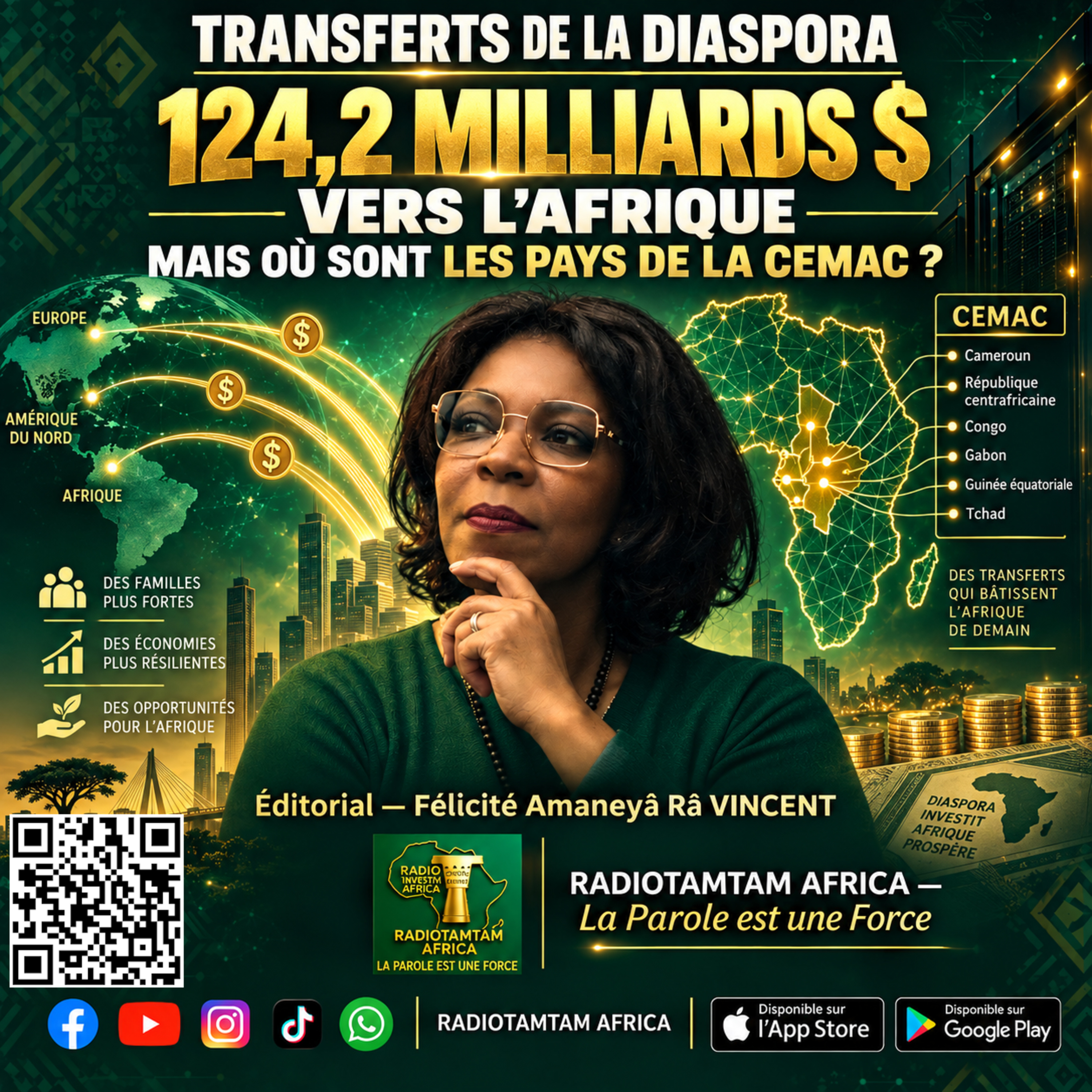TAMBOURS PARLANTS COMMUNICATIONS La diaspora africaine une superpuissance économique fantôme106 episode artwork