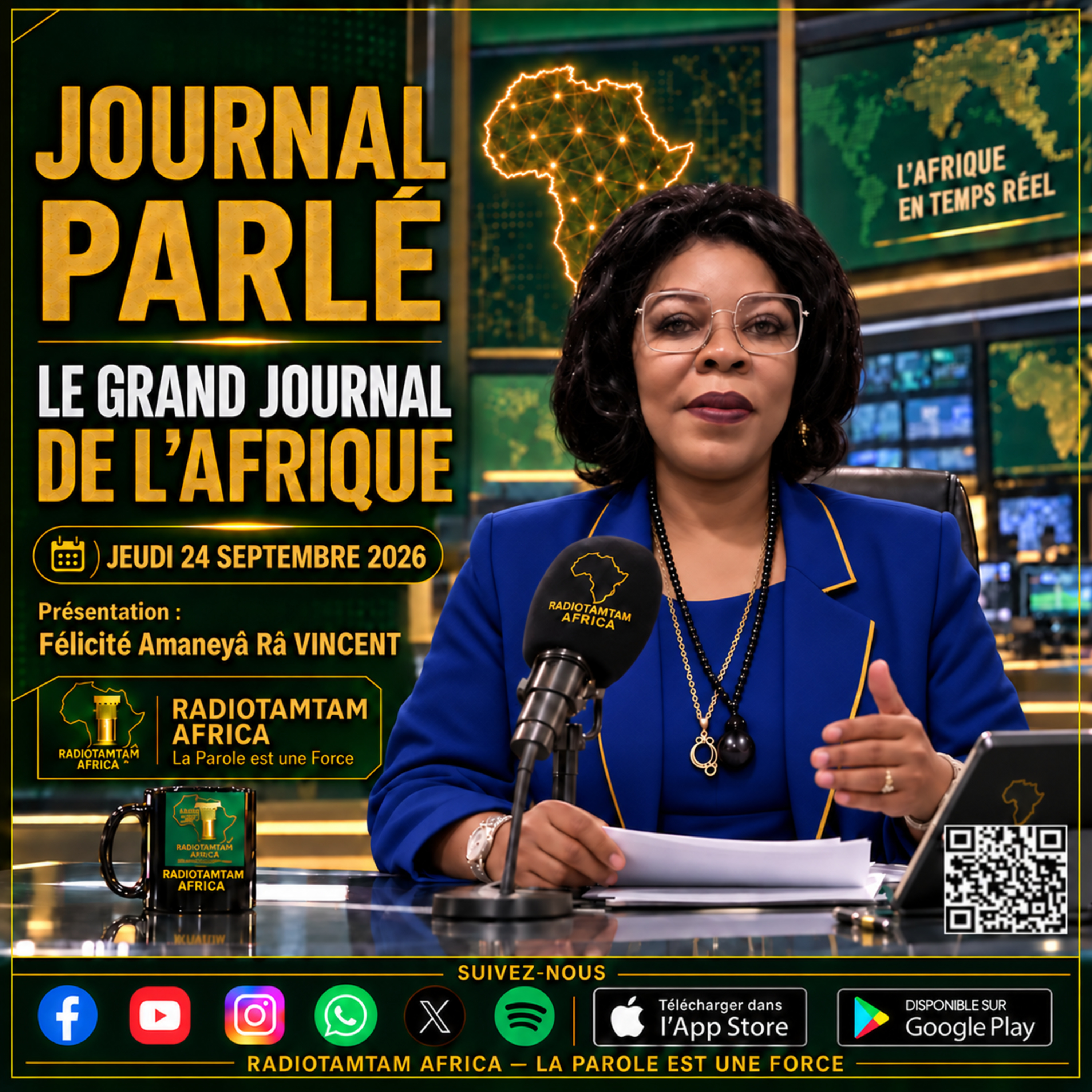 TAMBOURS PARLANTS COMMUNICATIONS L'Afrique au-delà des flammes107 episode artwork