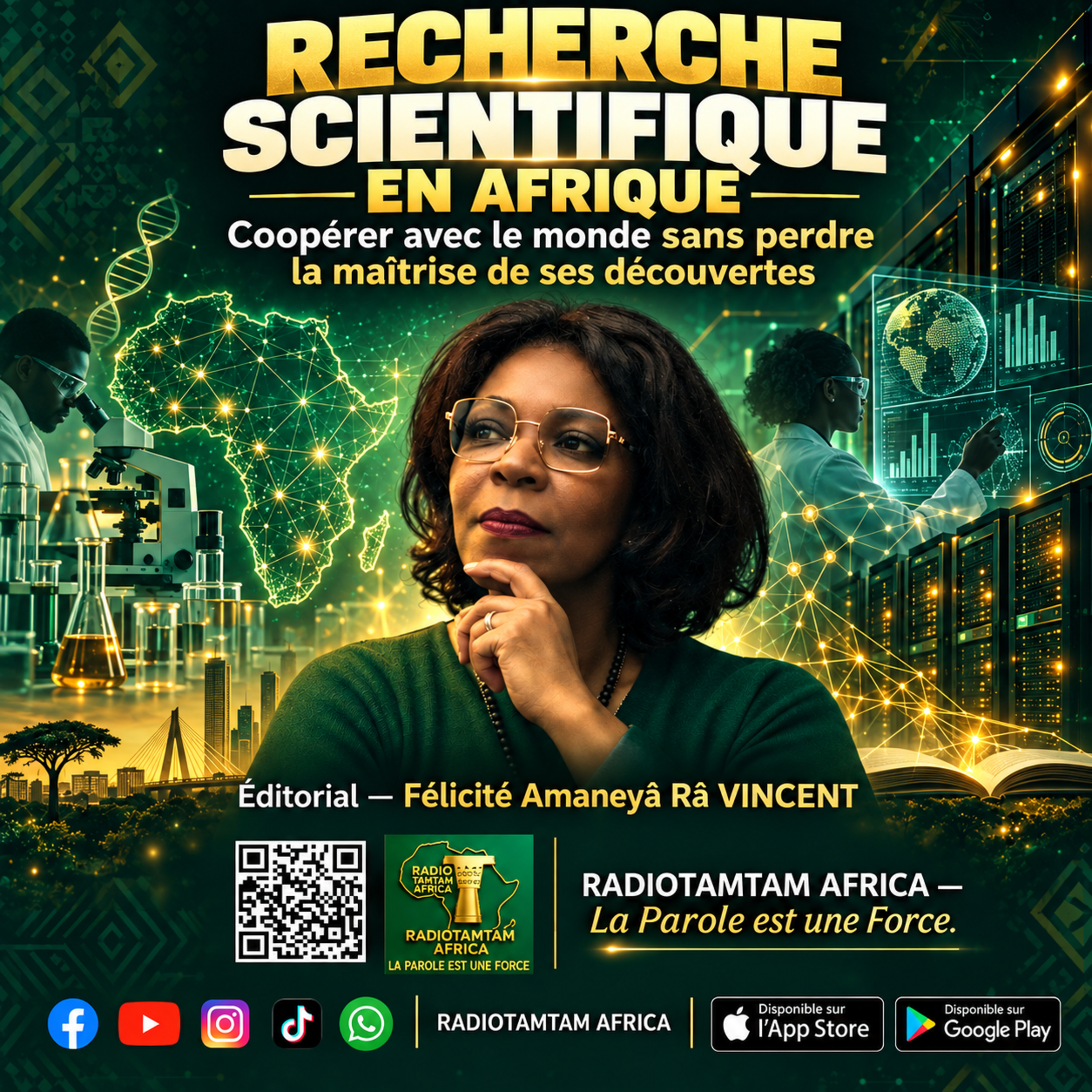 TAMBOURS PARLANTS COMMUNICATIONS À qui appartiendra la recherche africaine108 episode artwork