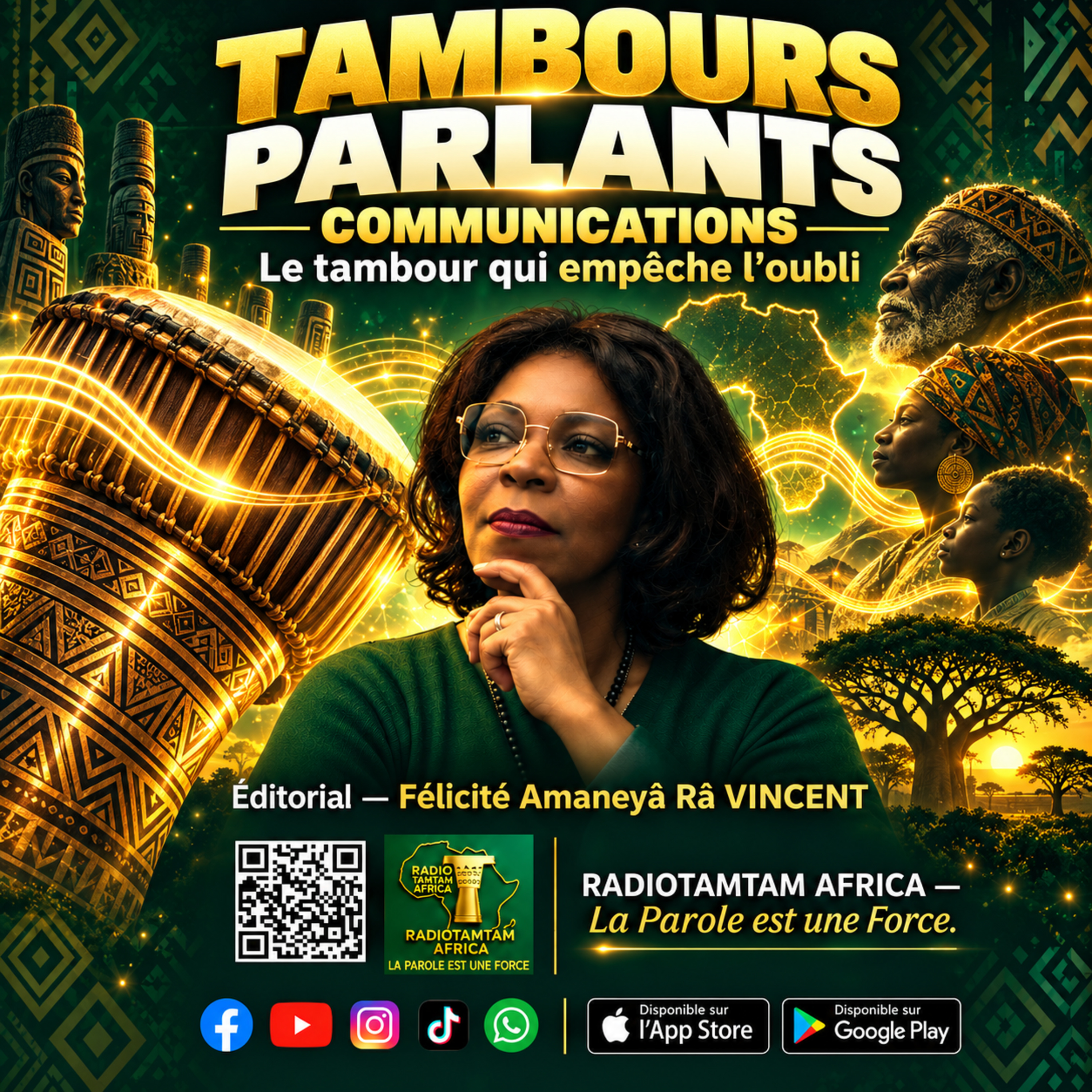 TAMBOURS PARLANTS COMMUNICATIONS Le tambour parlant une arme de résistance111 episode artwork