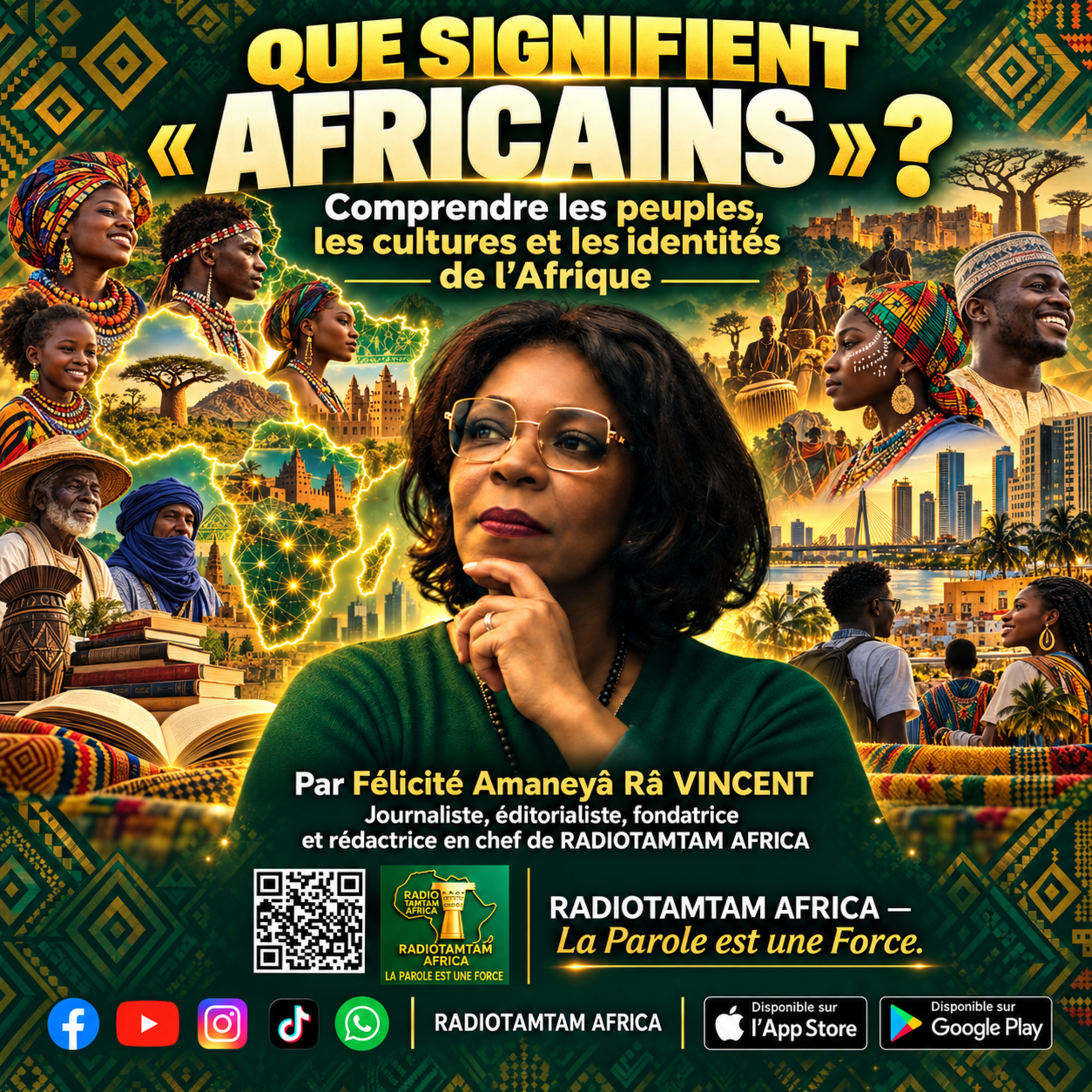 TAMBOURS PARLANTS COMMUNICATIONS Ce que signifie vraiment être africain116 episode artwork